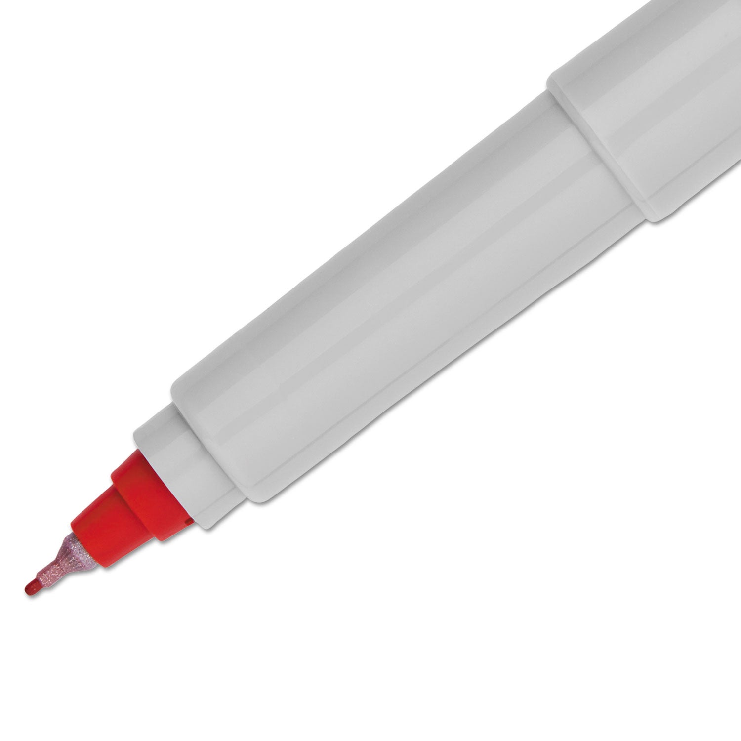 Sharpie® Ultra Fine Tip Permanent Marker, Ultra-Fine Needle Tip, Red, Dozen