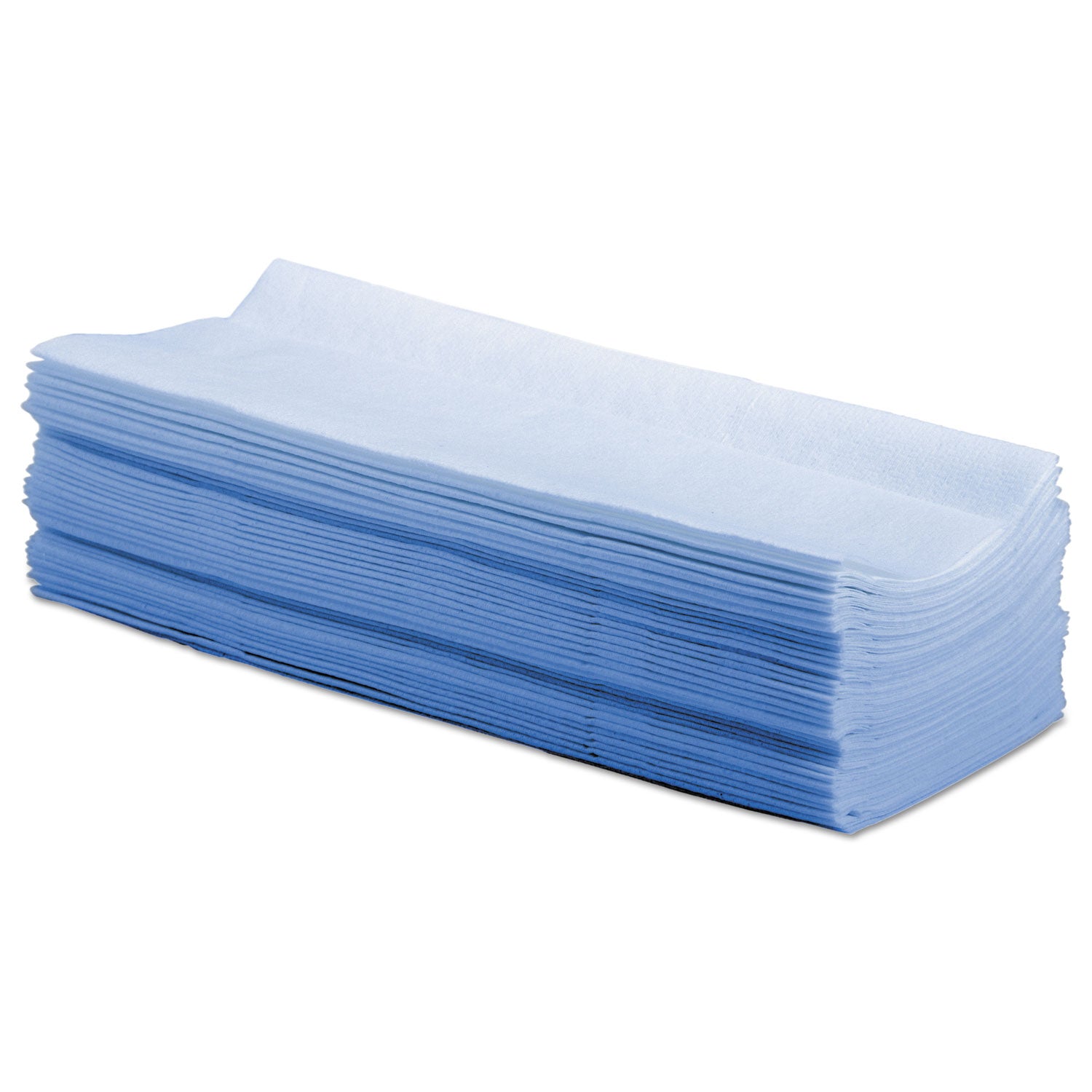 Boardwalk® Hydrospun Wipers, 8.26 x 16.75, Blue, 100 Wipes/Box, 10 Boxes/Carton