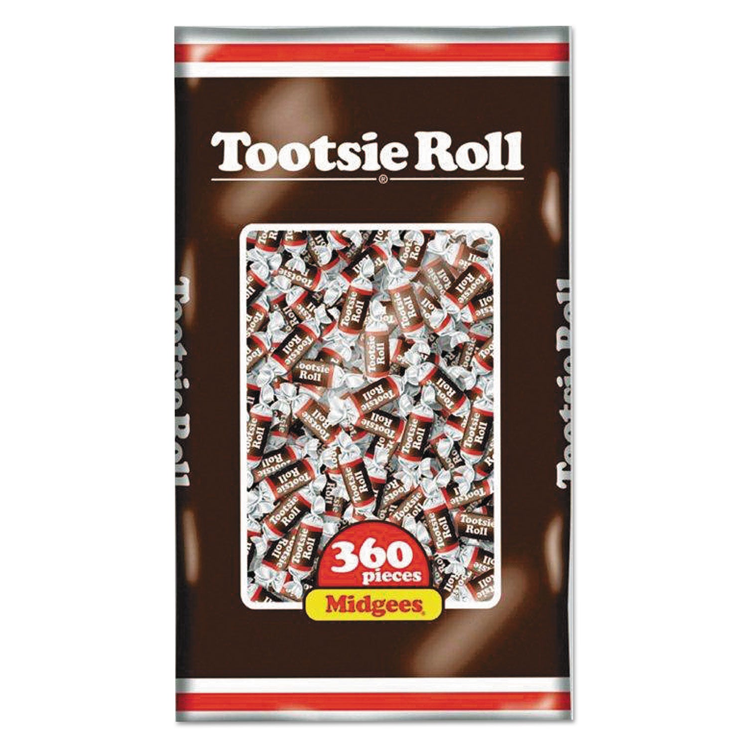 Tootsie Roll® Midgees, Original, 38.8 Oz Bag, 360 Pieces