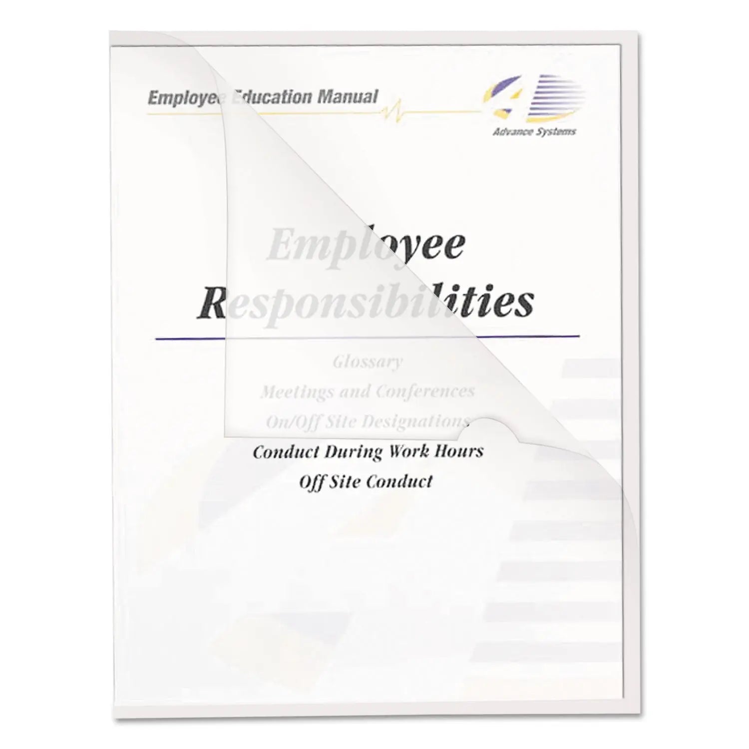 Poly Project Folders, Letter Size, Clear, 25/Box C-Line® Flipcost