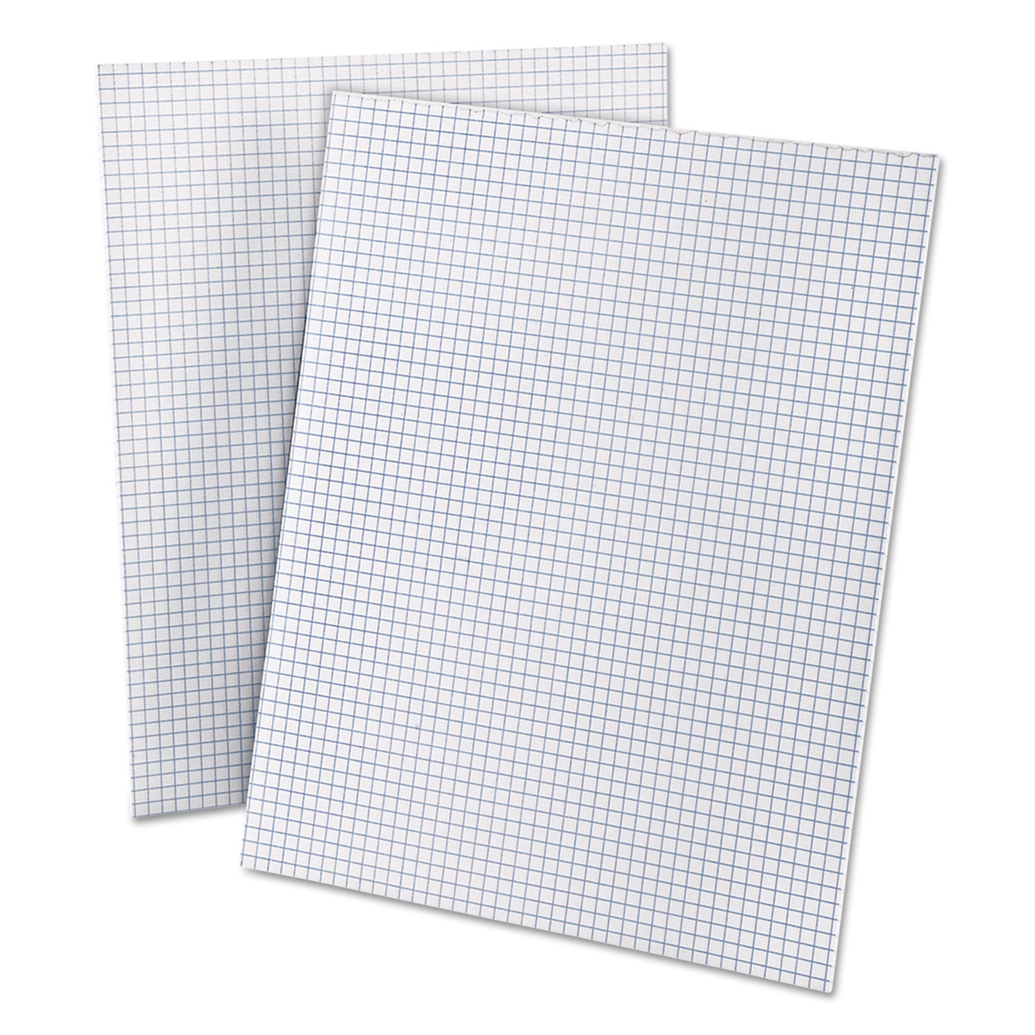 Ampad® Quadrille Pads, Quadrille Rule (4 sq/in), 50 White (Heavyweight 20 lb Bond) 8.5 x 11 Sheets