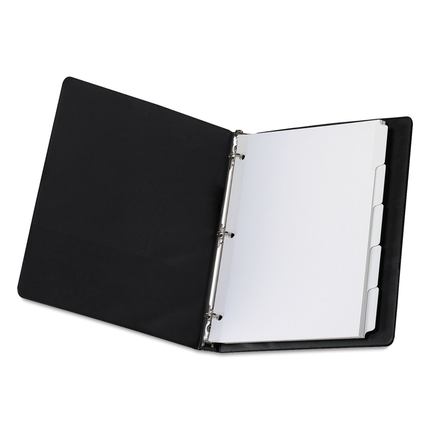 Oxford™ Custom Label Tab Dividers With Self-Adhesive Tab Labels, 5-Tab, 11 X 8.5, White, 25 Sets