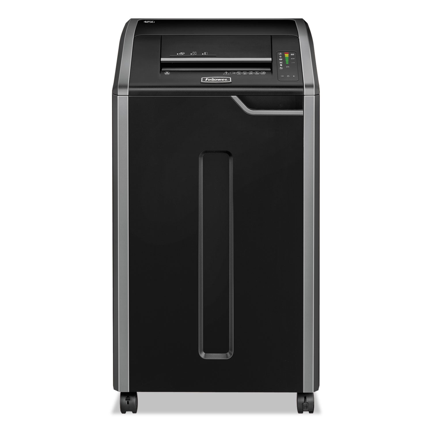 Fellowes® Powershred 425i 100% Jam Proof Strip-Cut Shredder, 38 Manual Sheet Capacity, Taa Compliant