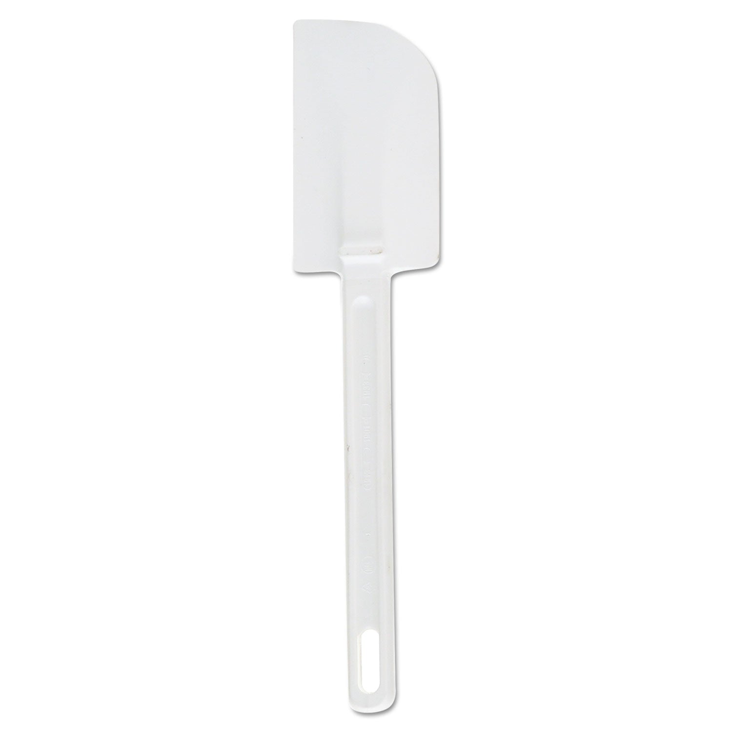 Rubbermaid® Commercial Cook's Scraper, Plastic, 9.5", White