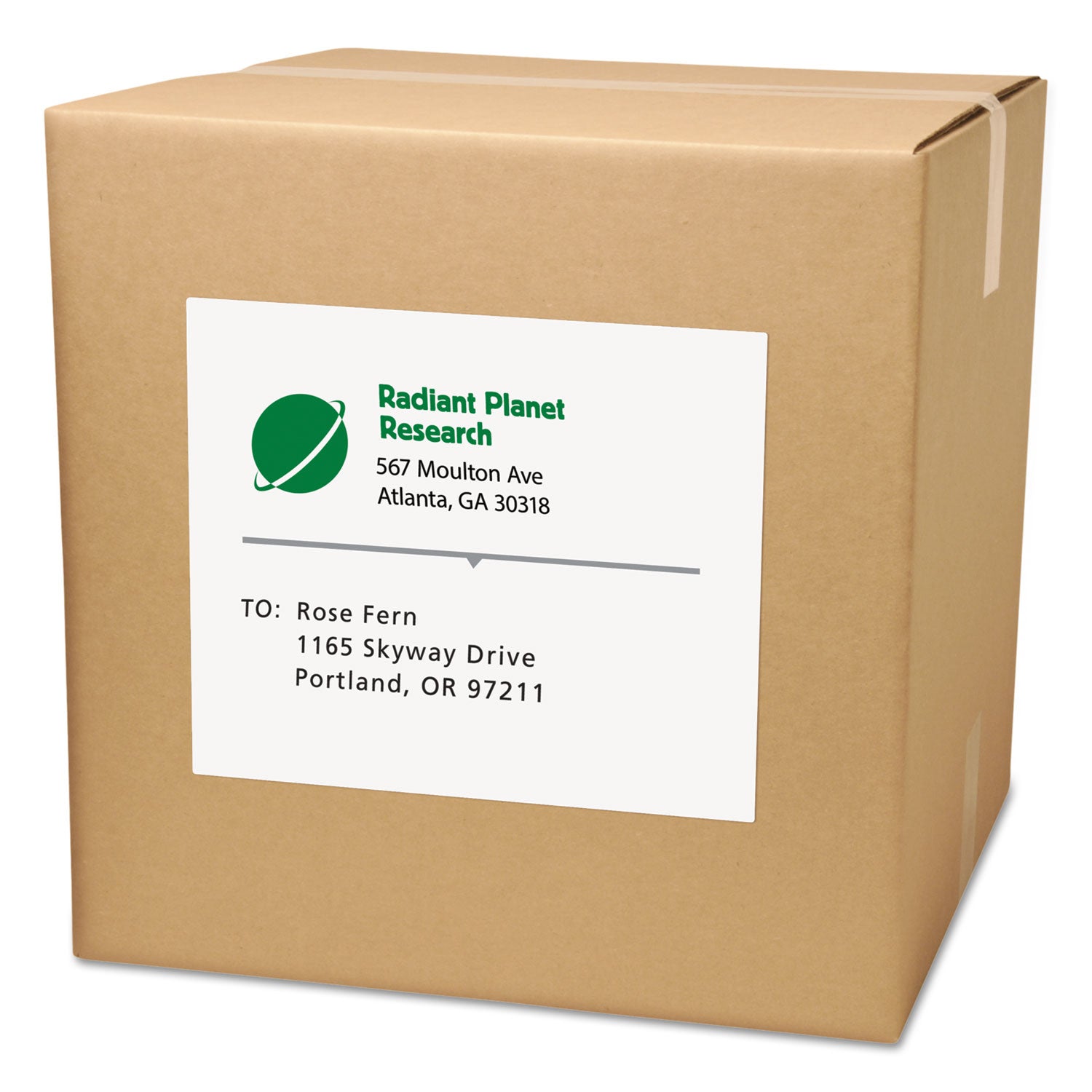 Avery® White Shipping Labels-Bulk Packs, Inkjet/laser Printers, 8.5 X 11, White, 250/box