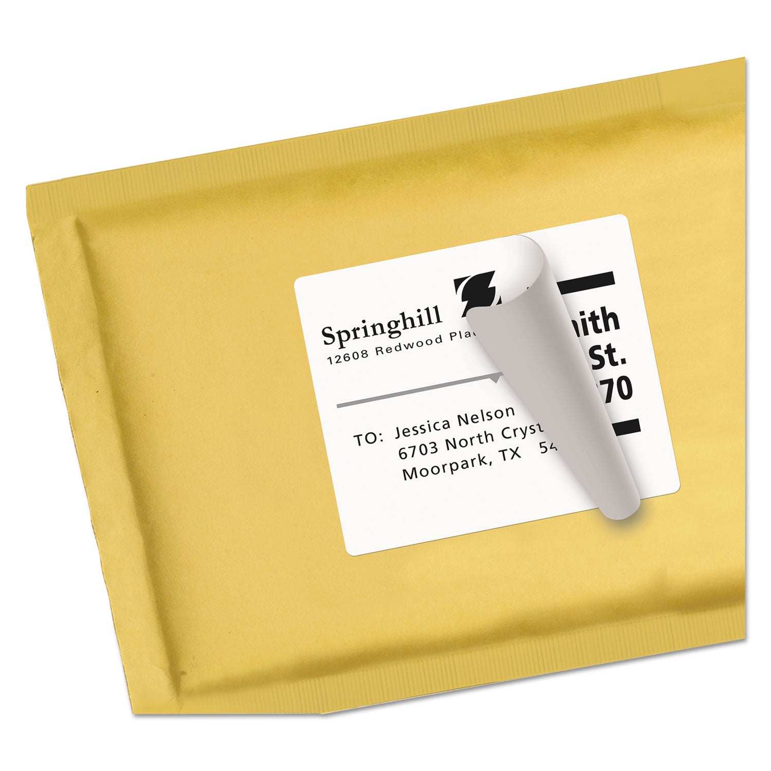 Avery® Shipping Labels W/ Trueblock Technology, Inkjet Printers, 3.33 X 4, White, 6/sheet, 100 Sheets/box
