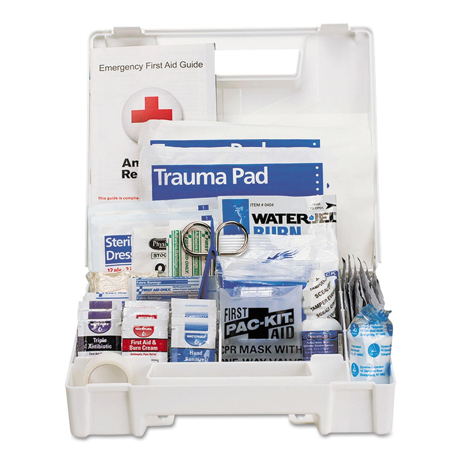 First Aid Only™ Type I and II First Aid Kit for 25 People, 141 Pieces, Plastic Case