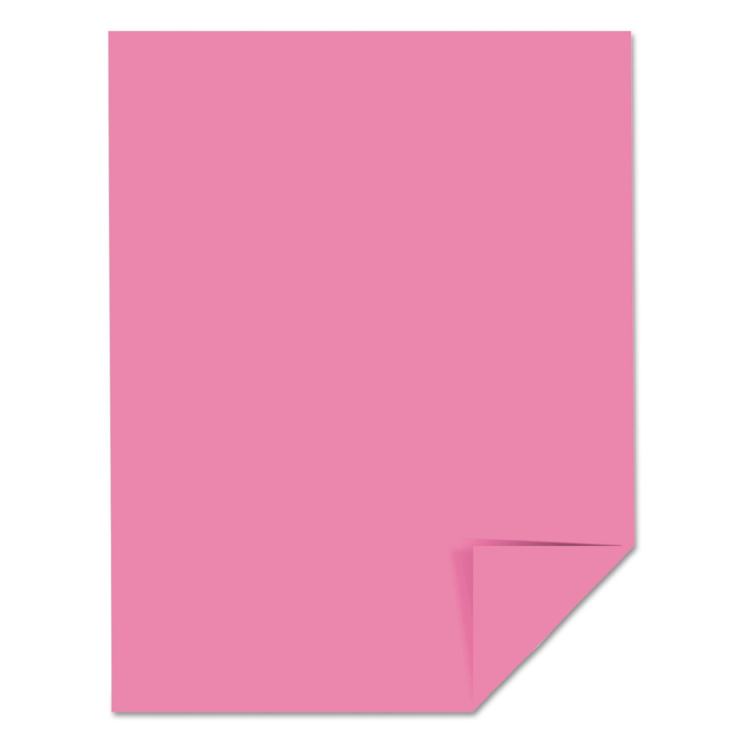 Astrobrights® Color Paper, 24 lb Bond Weight, 8.5 x 11, Pulsar Pink, 500/Ream