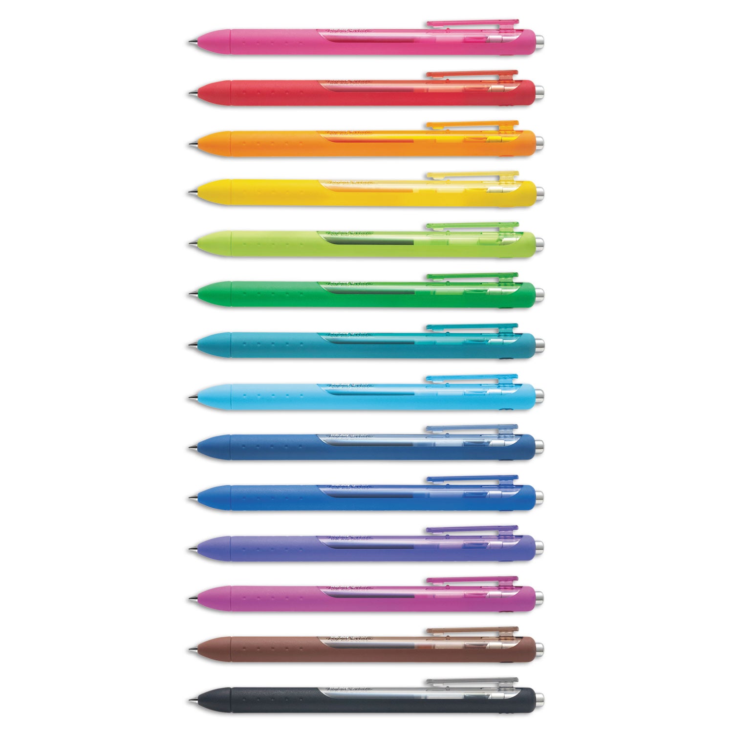 Paper Mate® InkJoy Gel Pen, Retractable, Medium 0.7 mm, Assorted Ink and Barrel Colors, 14/Pack