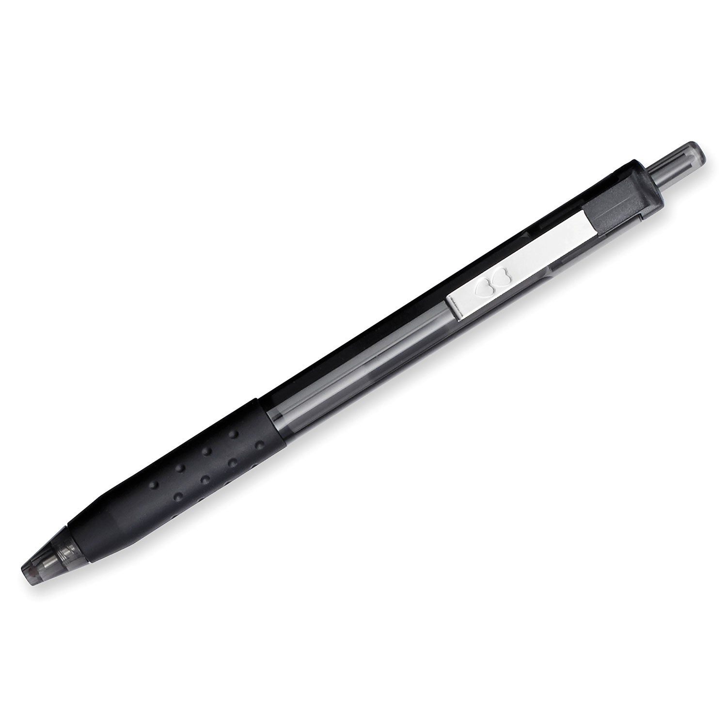 Paper Mate® InkJoy 300 RT Ballpoint Pen, Retractable, Medium 1 mm, Black Ink, Black Barrel, 36/Box