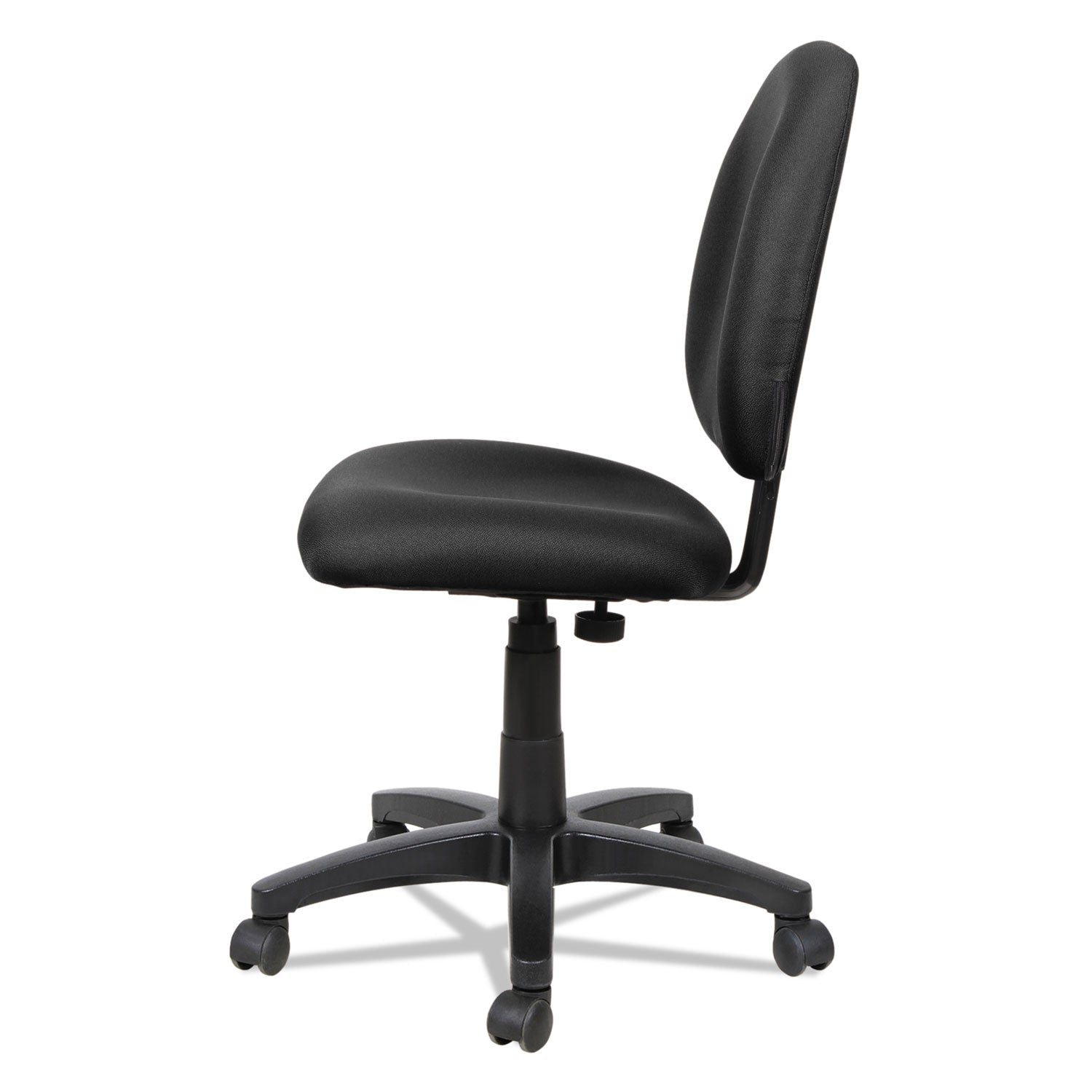 Alera® Alera Essentia Series Swivel Task Chair, Supports Up To 275 Lb, 17.71" To 22.44" Seat Height, Black