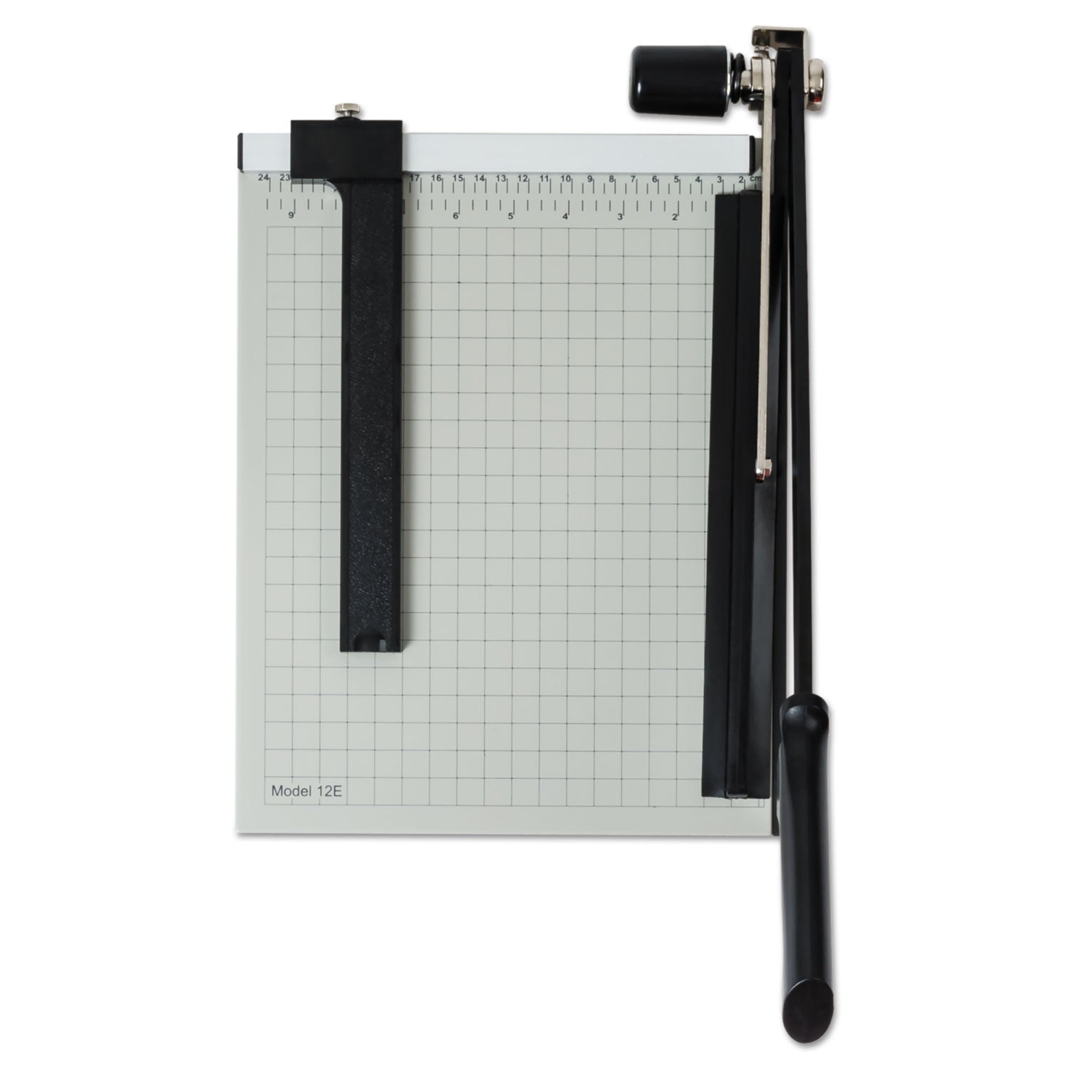 Dahle® Vantage Guillotine Paper Trimmer/cutter, 15 Sheets, 12" Cut Length, Metal Base, 10 X 12.75