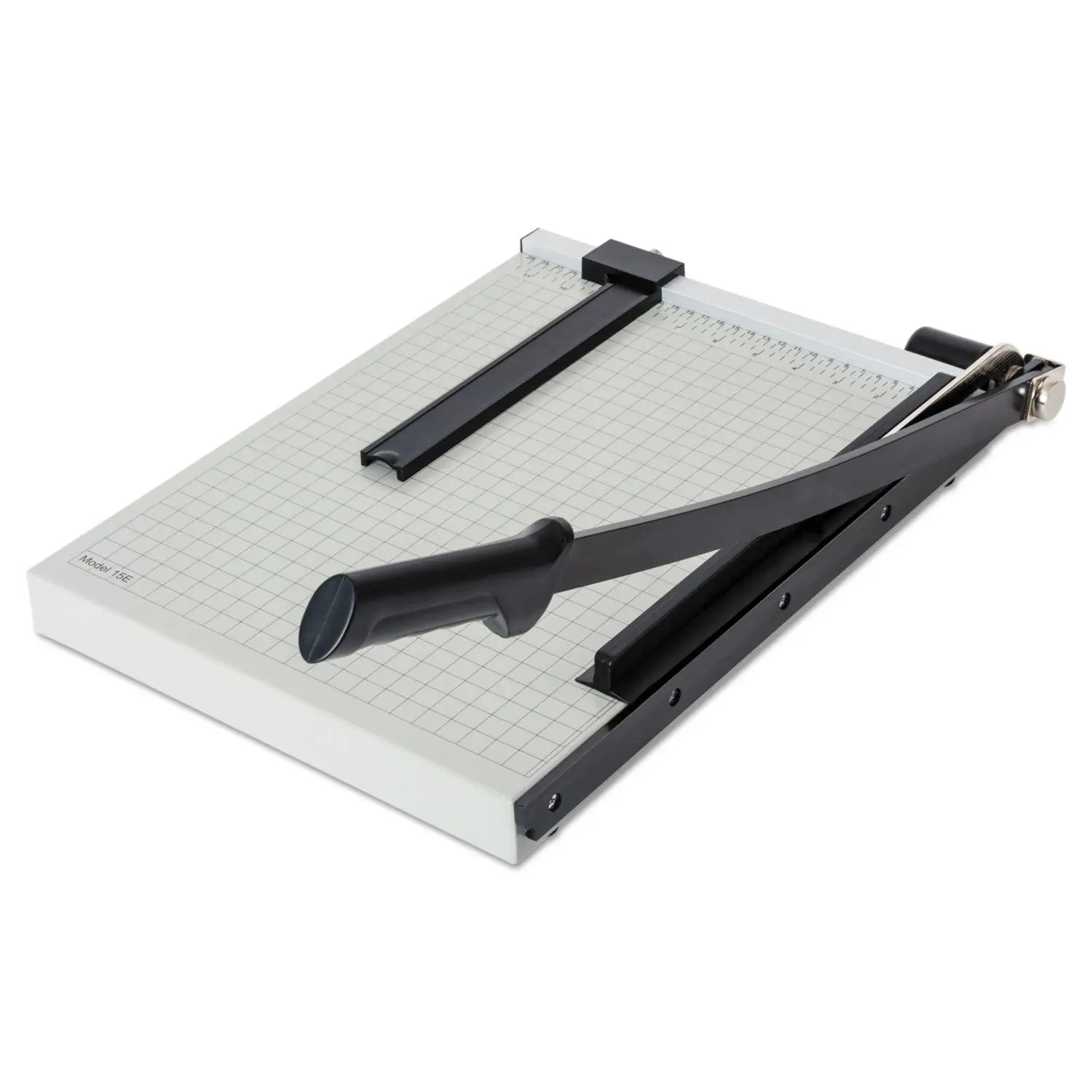Vantage Guillotine Paper Trimmer/Cutter, 15 Sheets, 15" Cut Length, Metal Base, 12.25 x 15.75 Dahle® Flipcost