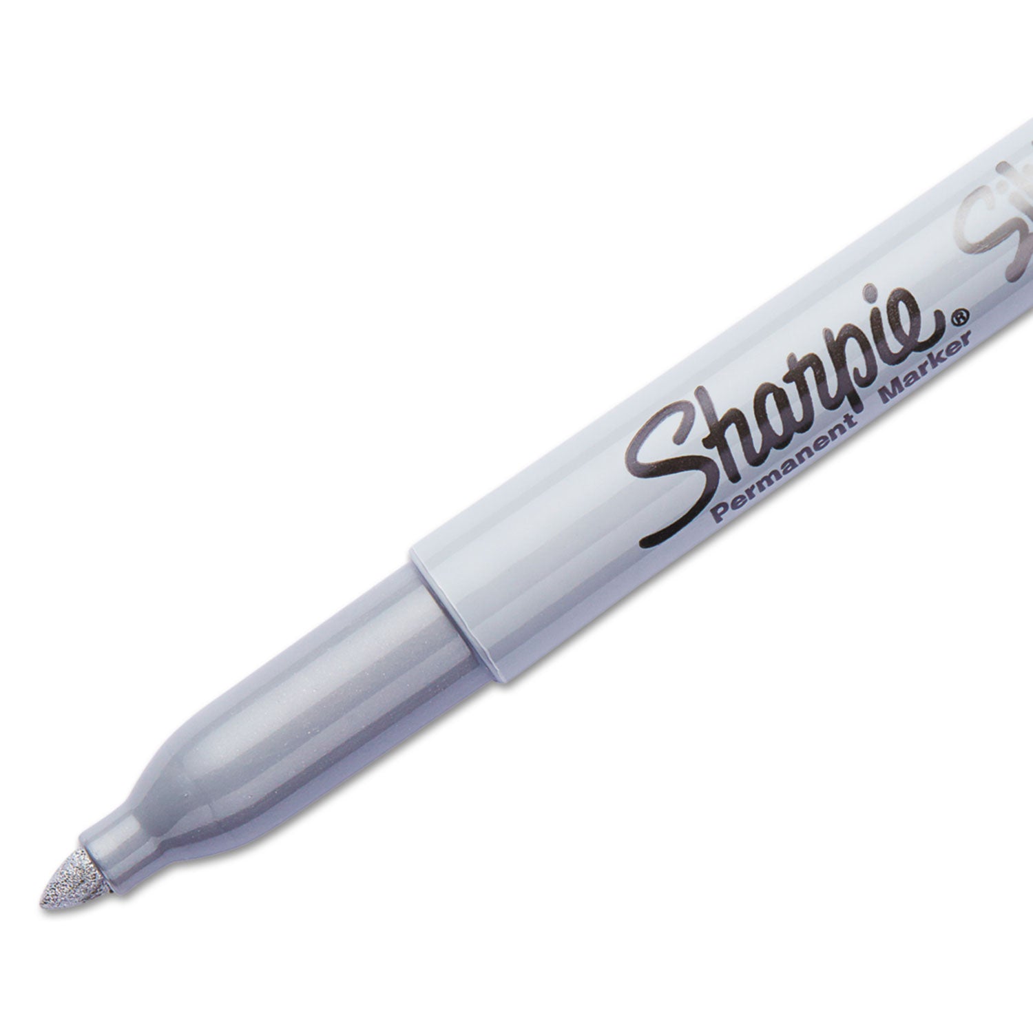 Sharpie® Metallic Fine Point Permanent Marker Value Pack, Fine Bullet Tip, Metallic Silver, 36/pack