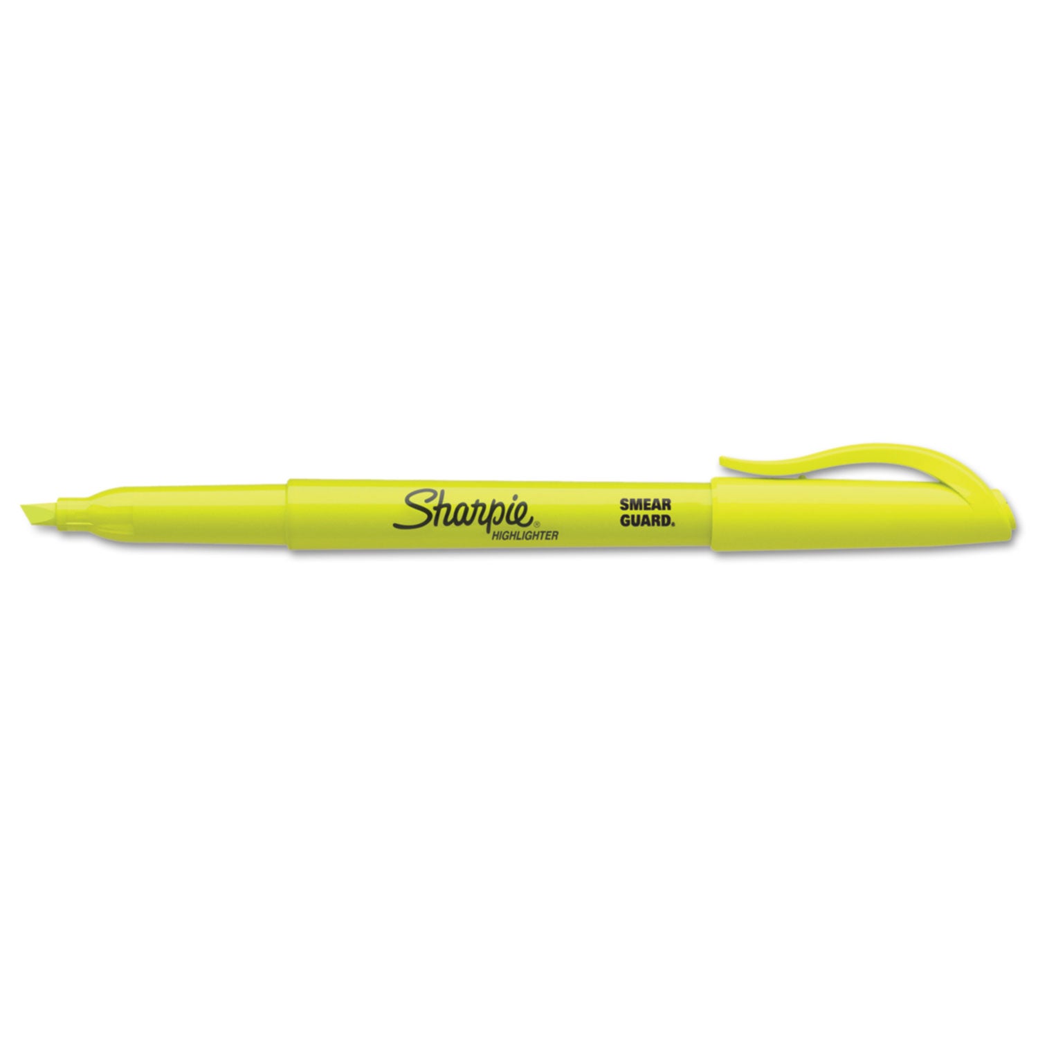 Sharpie® Pocket Style Highlighter Value Pack, Yellow Ink, Chisel Tip, Yellow Barrel, 36/pack