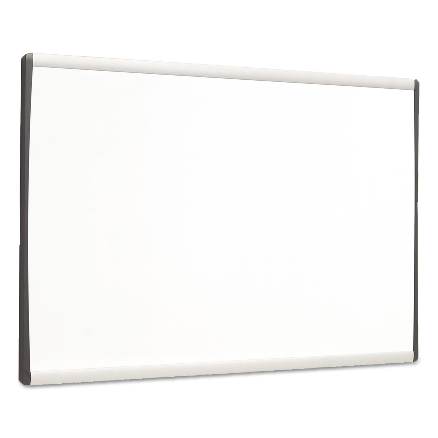 Quartet® ARC Frame Cubicle Board, Magnetic Dry Erase, 24" x 14", White Surface, Satin Aluminum Frame