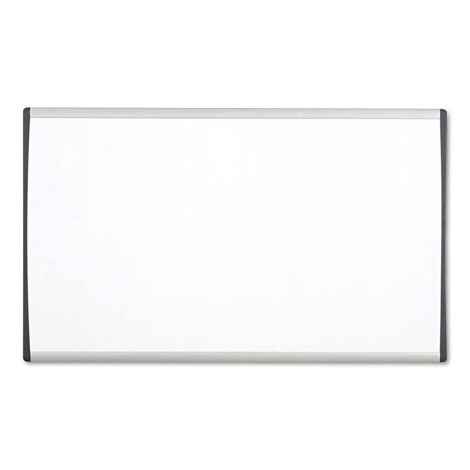 ARC Frame Cubicle Dry Erase Board, 24 x 14, White Surface, Silver Aluminum Frame