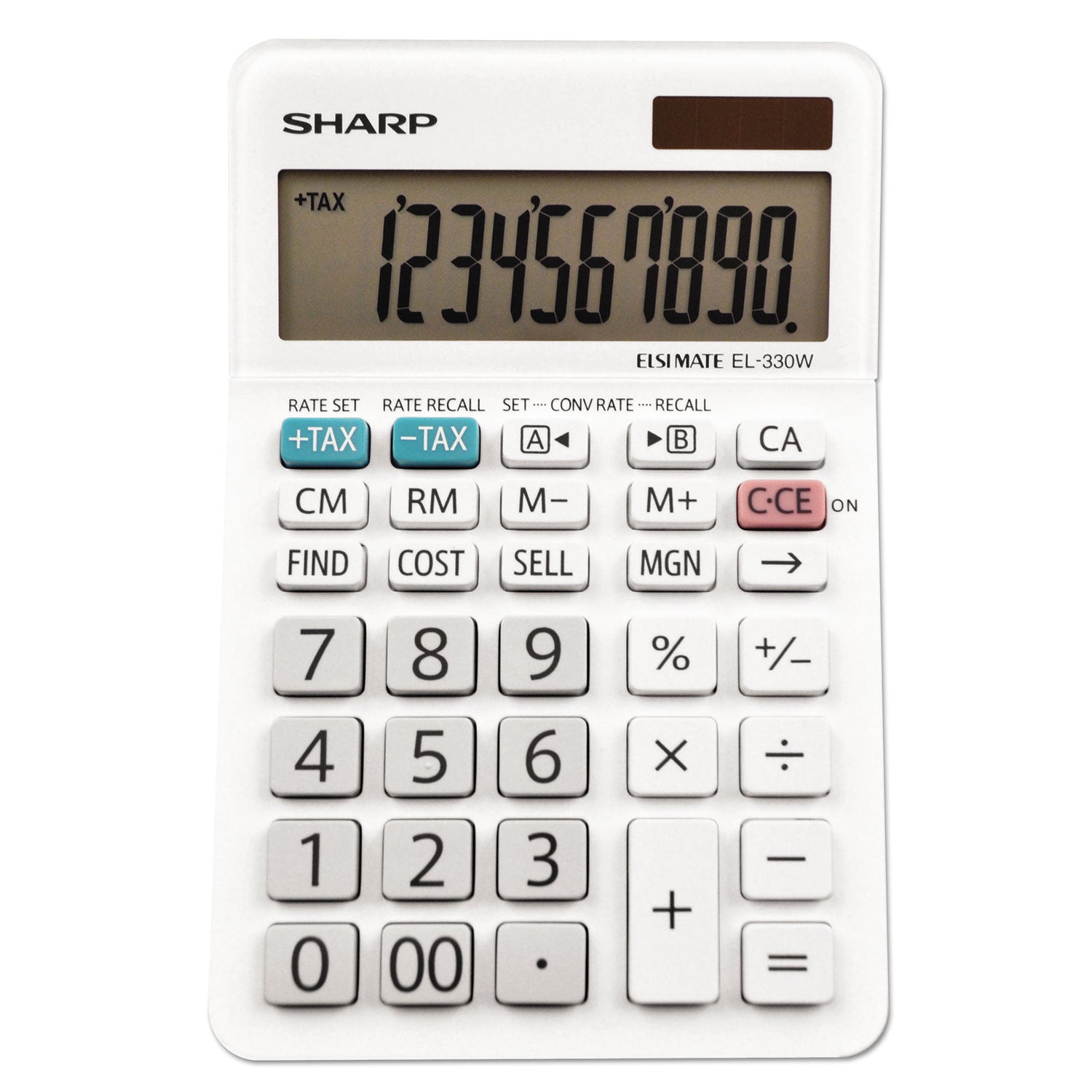 EL-330WB Desktop Calculator, 10-Digit LCD