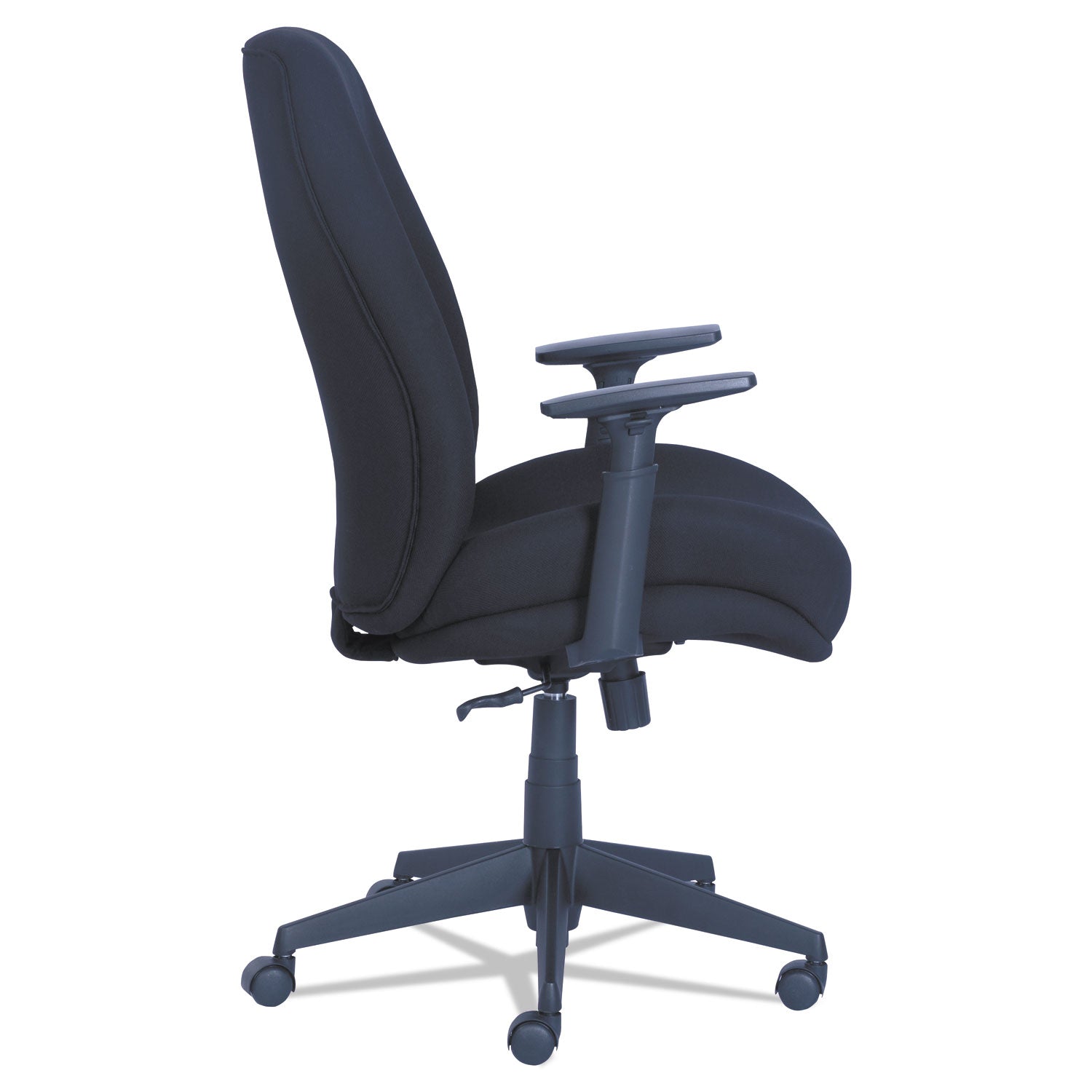 La-Z-Boy® Baldwyn Series Mid Back Task Chair, Supports Up To 275 Lb, 19" To 22" Seat Height, Black