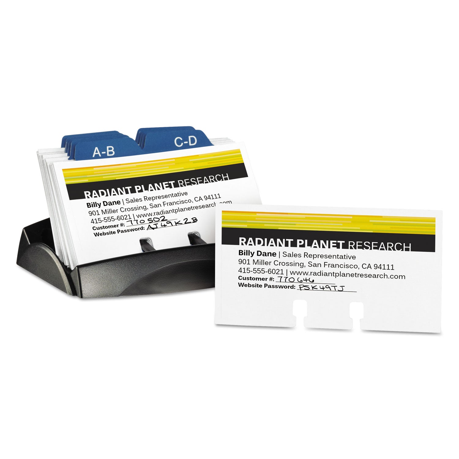 Avery® Large Rotary Cards, Laser/inkjet, 3 X 5, White, 3 Cards/sheet, 150 Cards/box