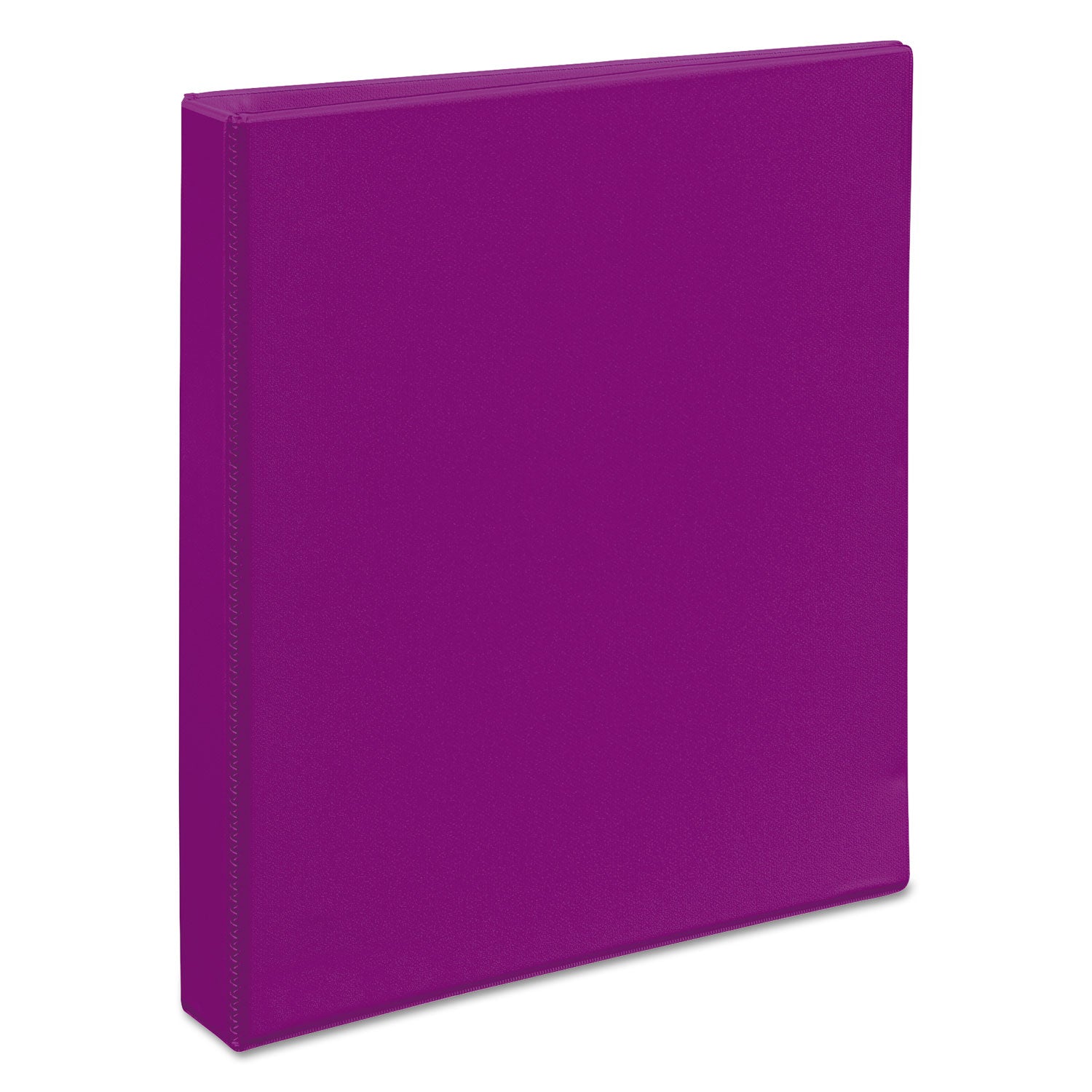 Avery® Durable View Binder With Durahinge And Slant Rings, 3 Rings, 1" Capacity, 11 X 8.5, Purple