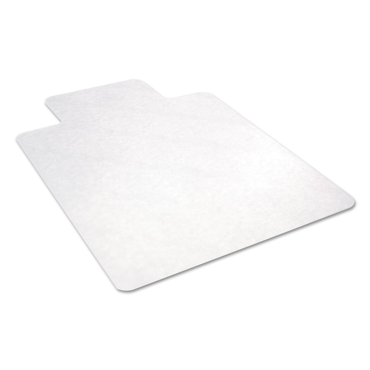 Alera® All Day Use Non-Studded Chair Mat For Hard Floors, 45 X 53, Wide Lipped, Clear