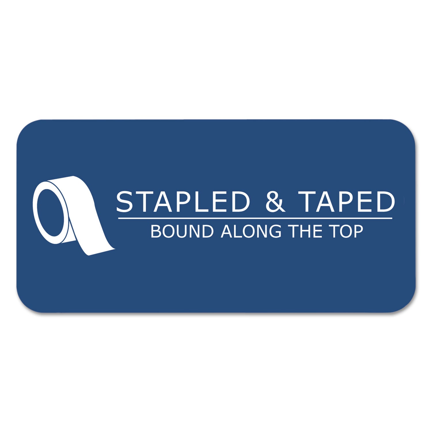 Roaring Spring® Wide Landscape Format Writing Pad, Unpunched With Standard Back, Medium/college Rule, 40 Canary-Yellow 11 X 9.5 Sheets