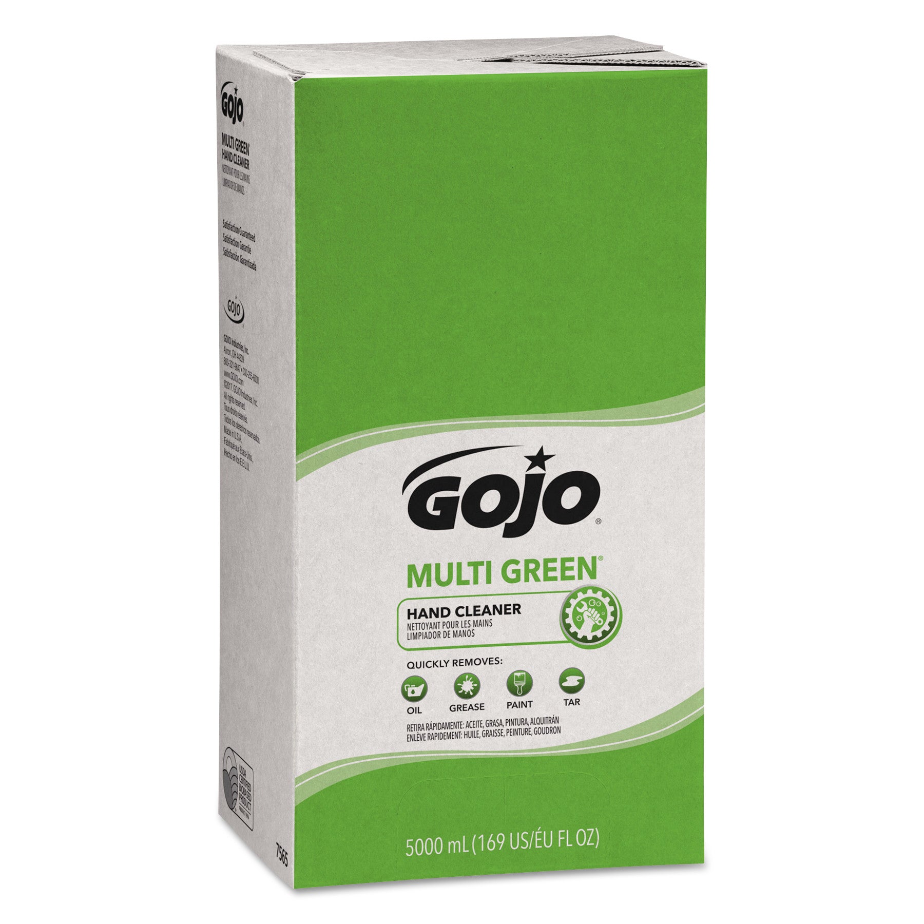GOJO® MULTI GREEN Hand Cleaner, Refill for GOJO PRO TDX Dispenser, Citrus Scent, 5,000 mL, 2/Carton