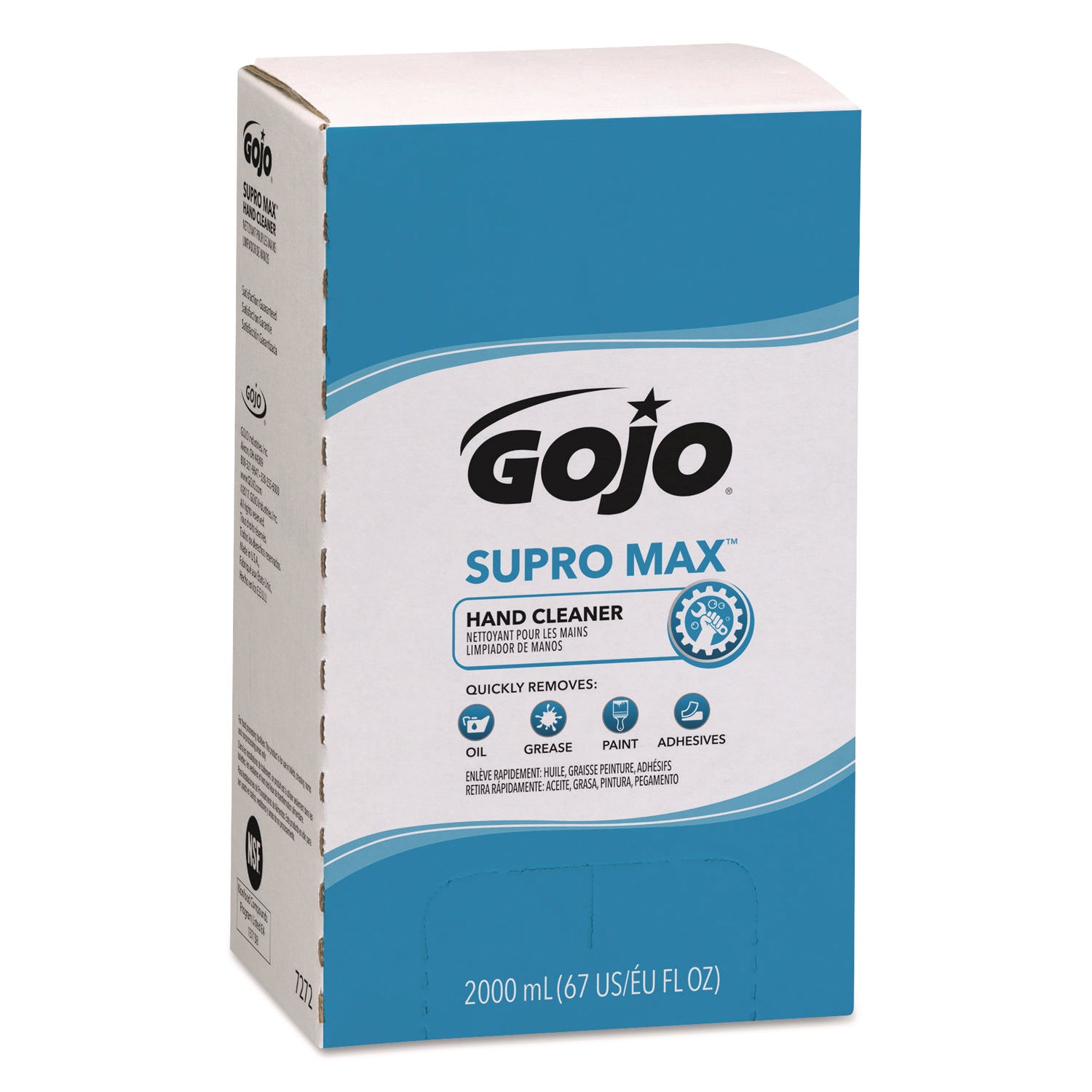 GOJO® SUPRO MAX Hand Cleaner Refill, Unscented, 2,000 mL