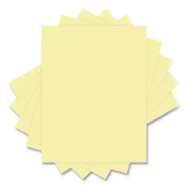 Lettermark™ 30% Recycled Colored Paper, 20 lb Bond Weight, 8.5 x 11, Goldenrod, 500/Ream