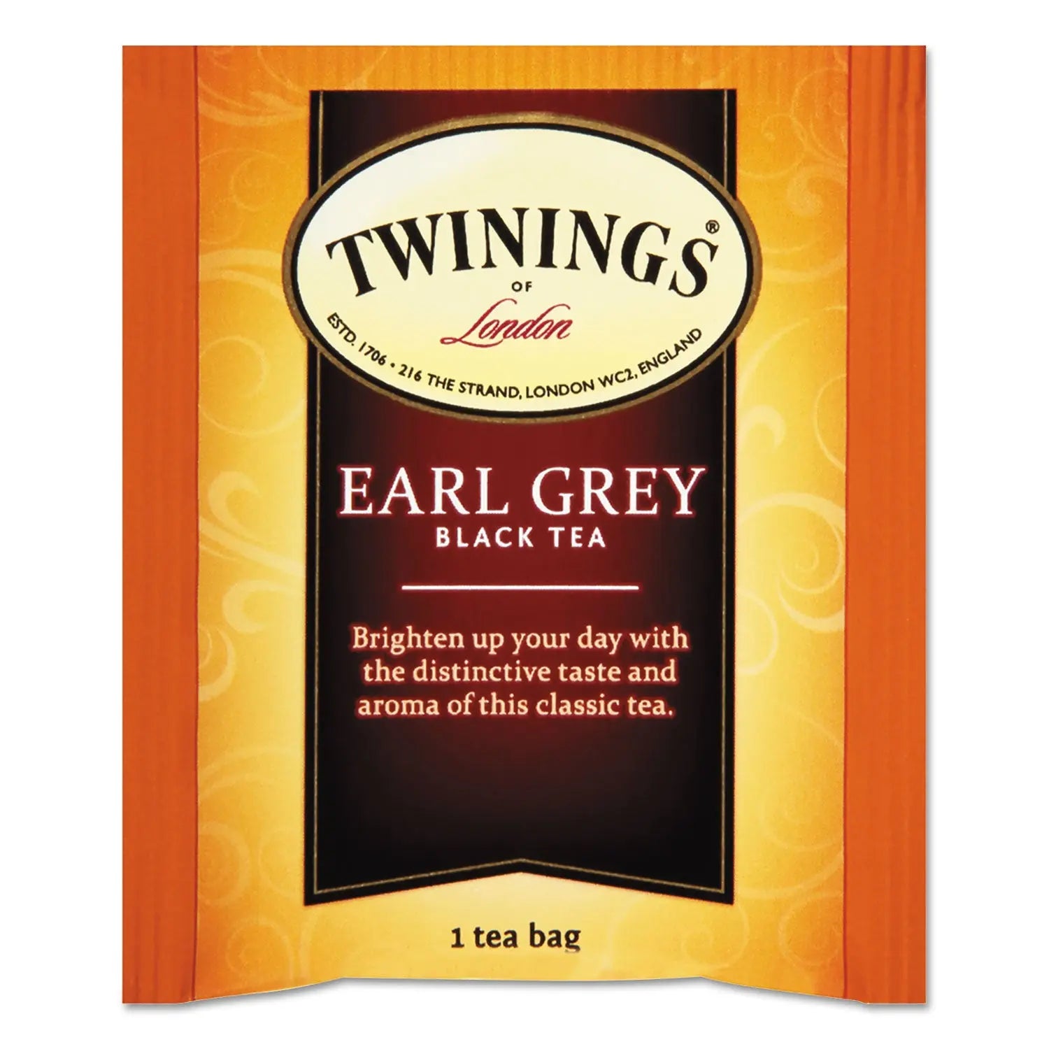 Tea Bags, Earl Grey, 1.76 oz, 25/Box TWININGS® Flipcost