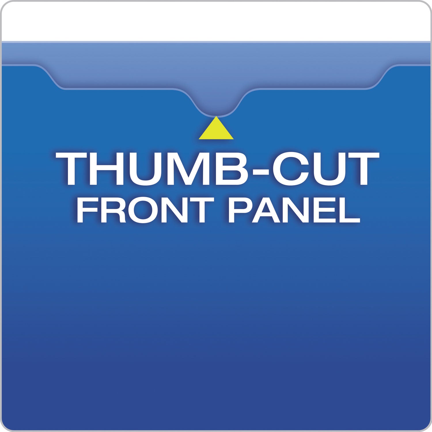 Pendaflex® Poly File Jackets, Straight Tab, Legal Size, Assorted Colors, 5/pack