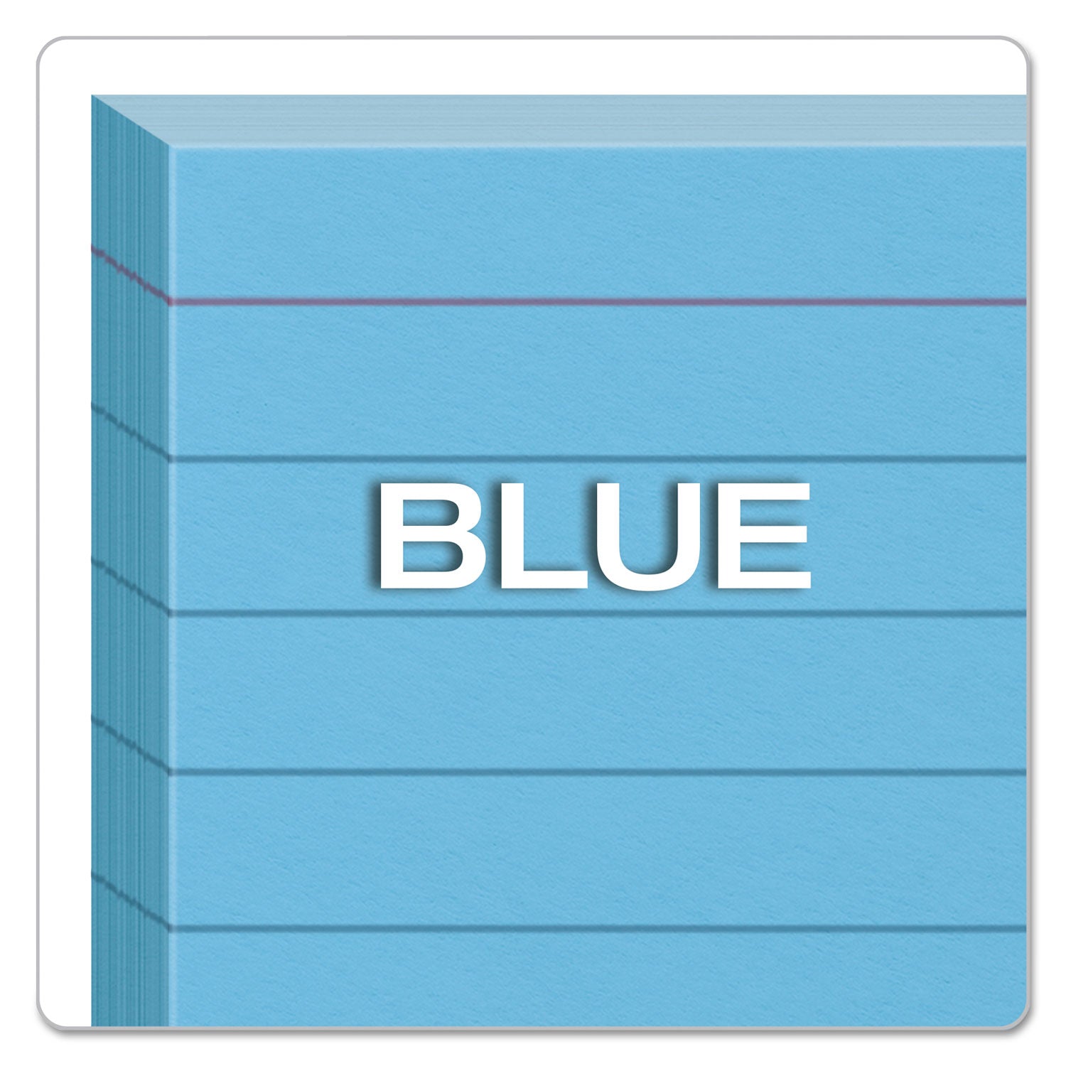 Oxford™ Ruled Index Cards, 3 X 5, Blue, 100/pack