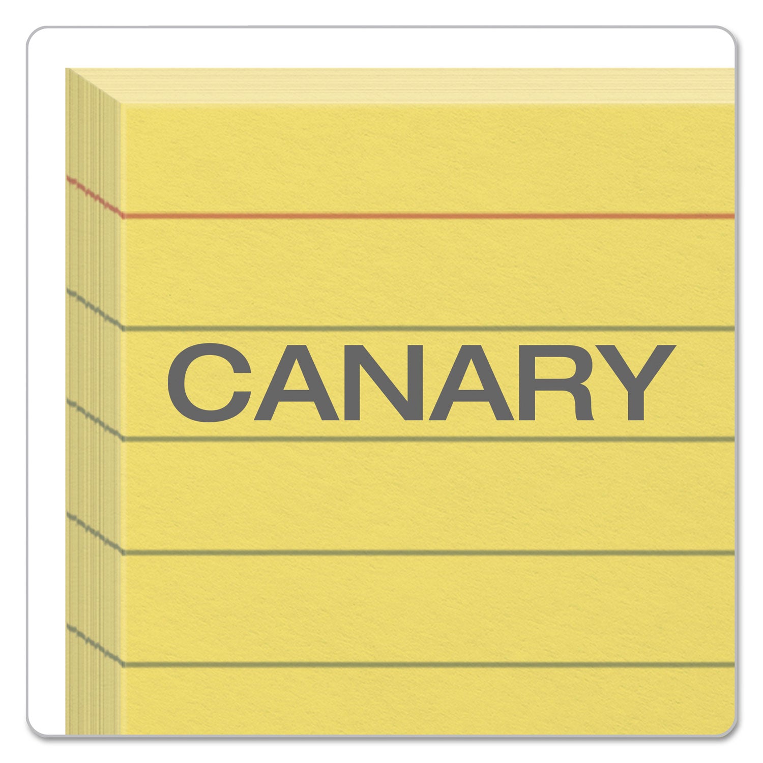 Oxford™ Ruled Index Cards, 3 X 5, Canary, 100/pack