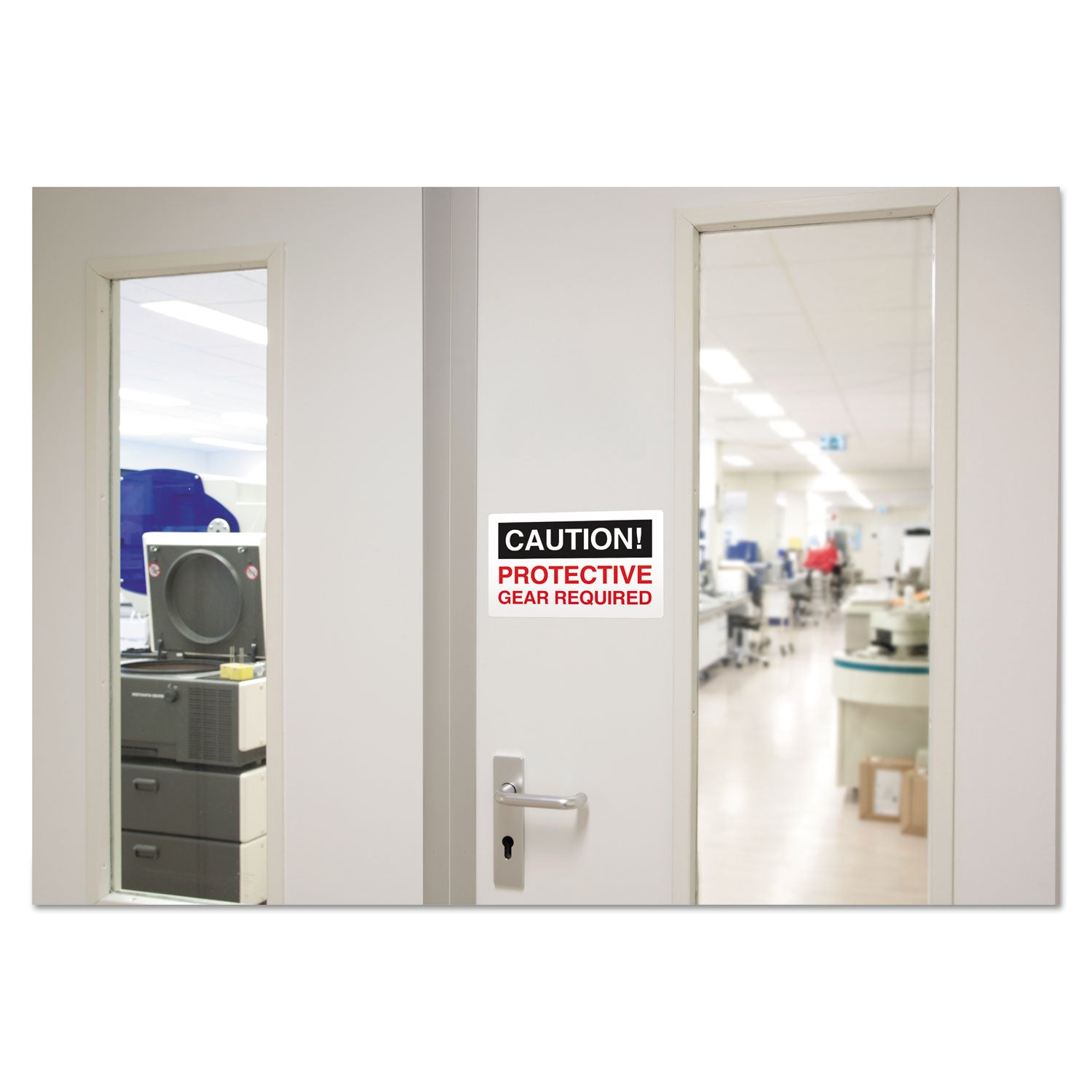 Avery® Durable Permanent Id Labels With Trueblock Technology, Laser Printers, 5 X 8.13, White, 2/sheet, 50 Sheets/pack