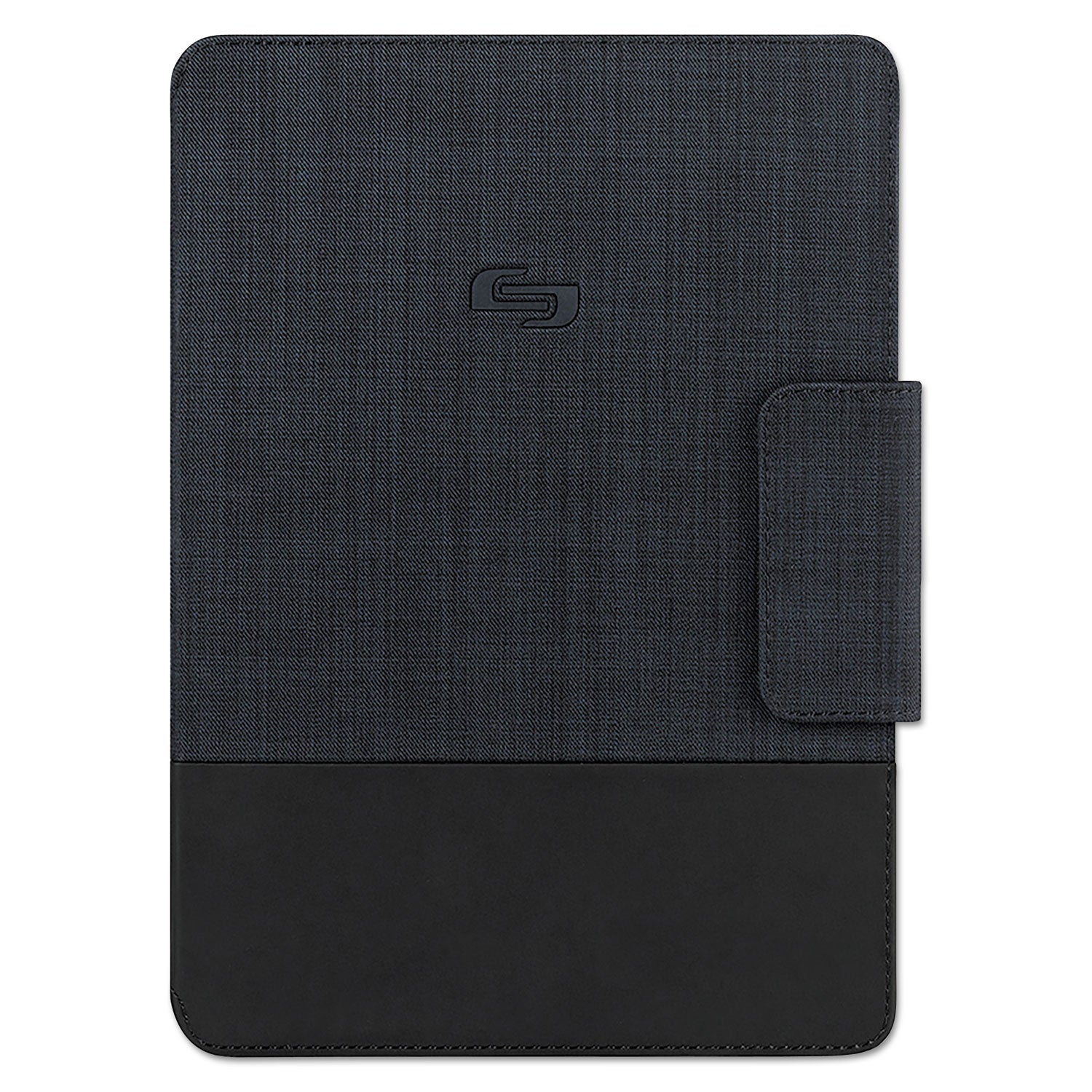 Solo Velocity Slim Case For Ipad Air, Navy/black