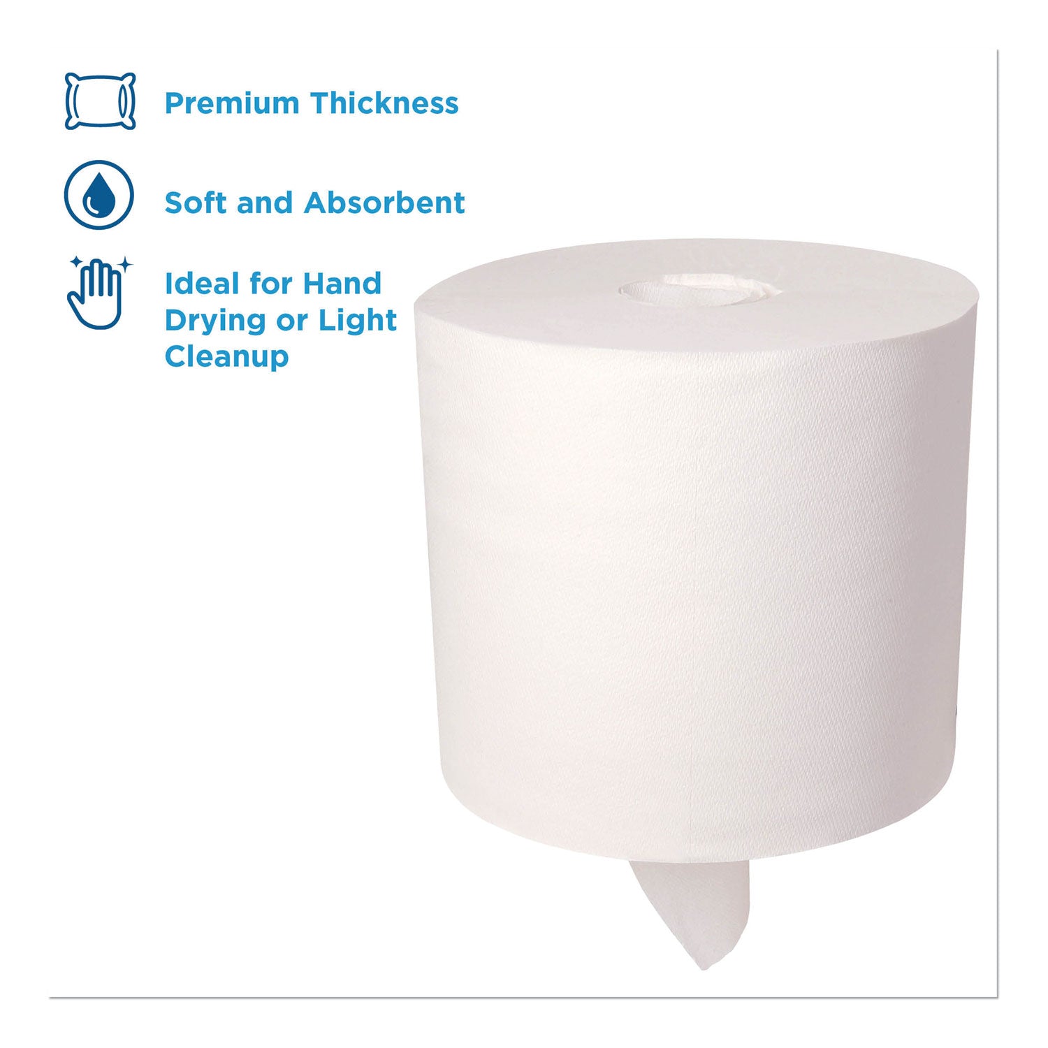 Georgia Pacific® Professional SofPull Perforated Paper Towel, 1-Ply, 7.8 x 15, White, 560/Roll, 4 Rolls/Carton