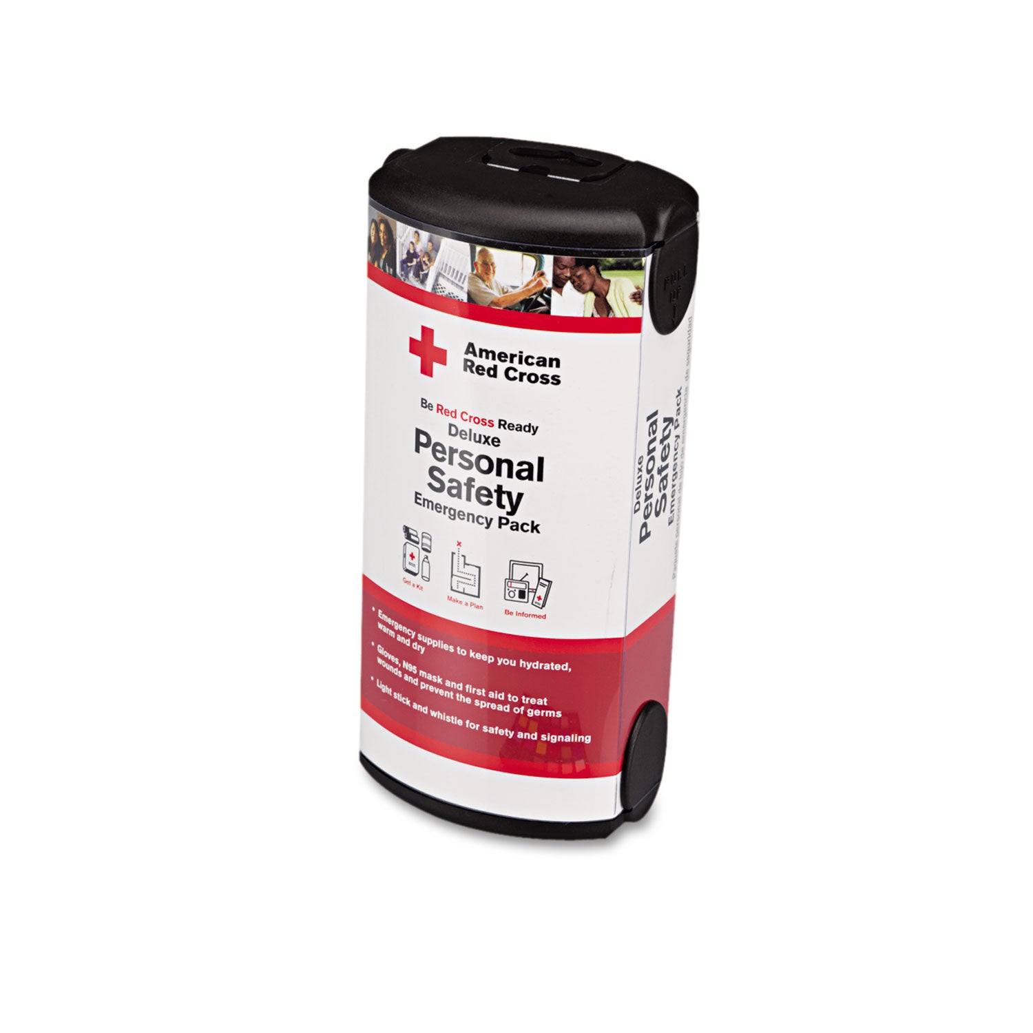 First Aid Only™ Deluxe Personal Safety Emergency Pack, 31 Pieces, 3.88 x 2.88 x 8.25