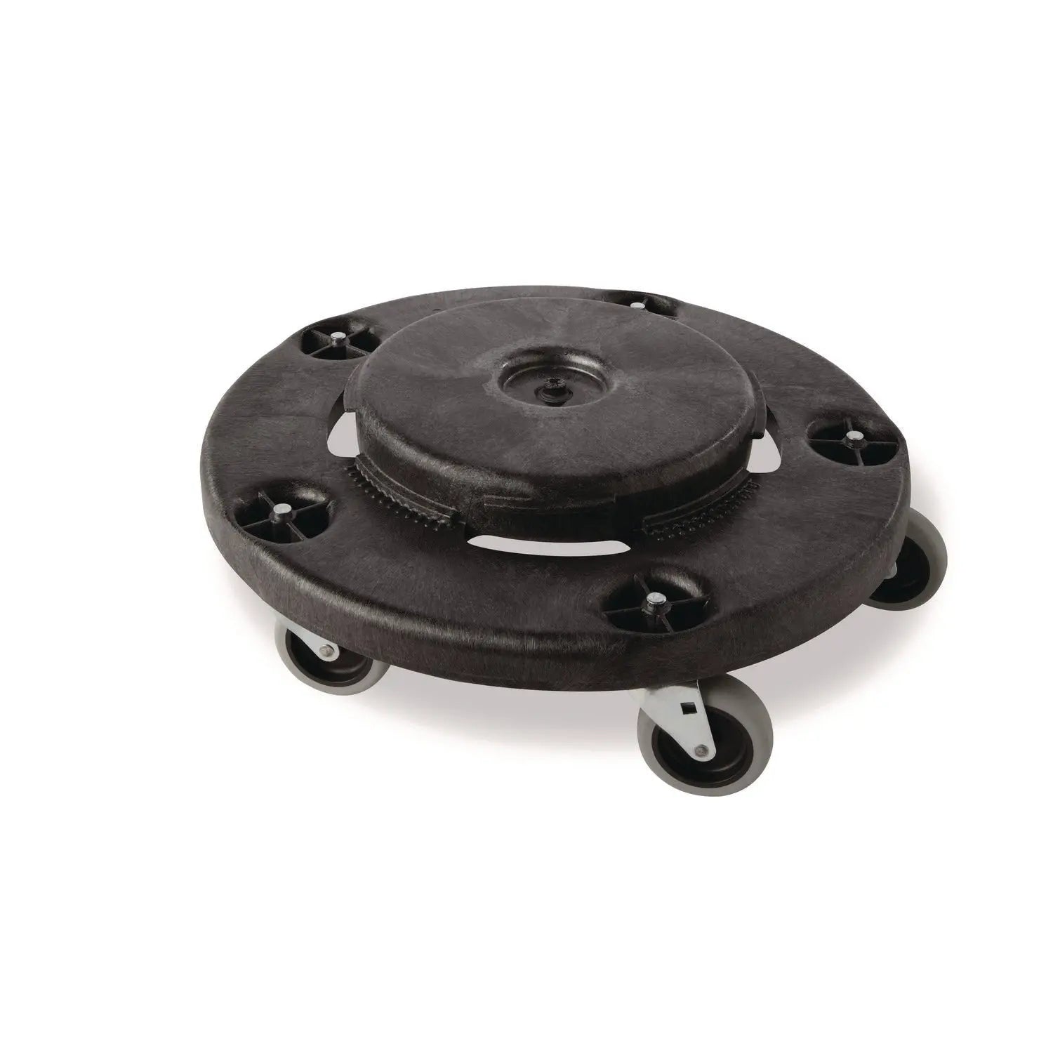 3" Swivel Caster, Grip Ring Stem, 3" Wheel, Black/Gray Rubbermaid® Commercial Flipcost