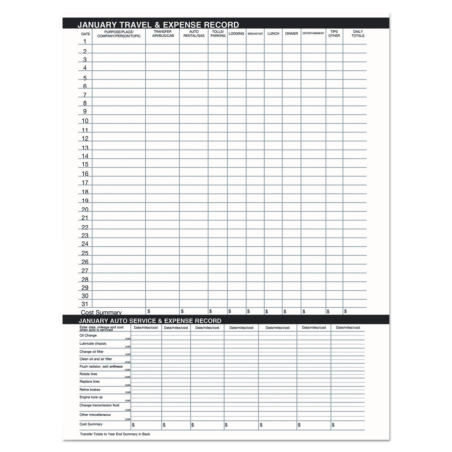 House of Doolittle™ 14-Month Recycled Ruled Monthly Planner, 8.75 x 6.78, Black Cover, 14-Month: Dec 2024 to Jan 2026