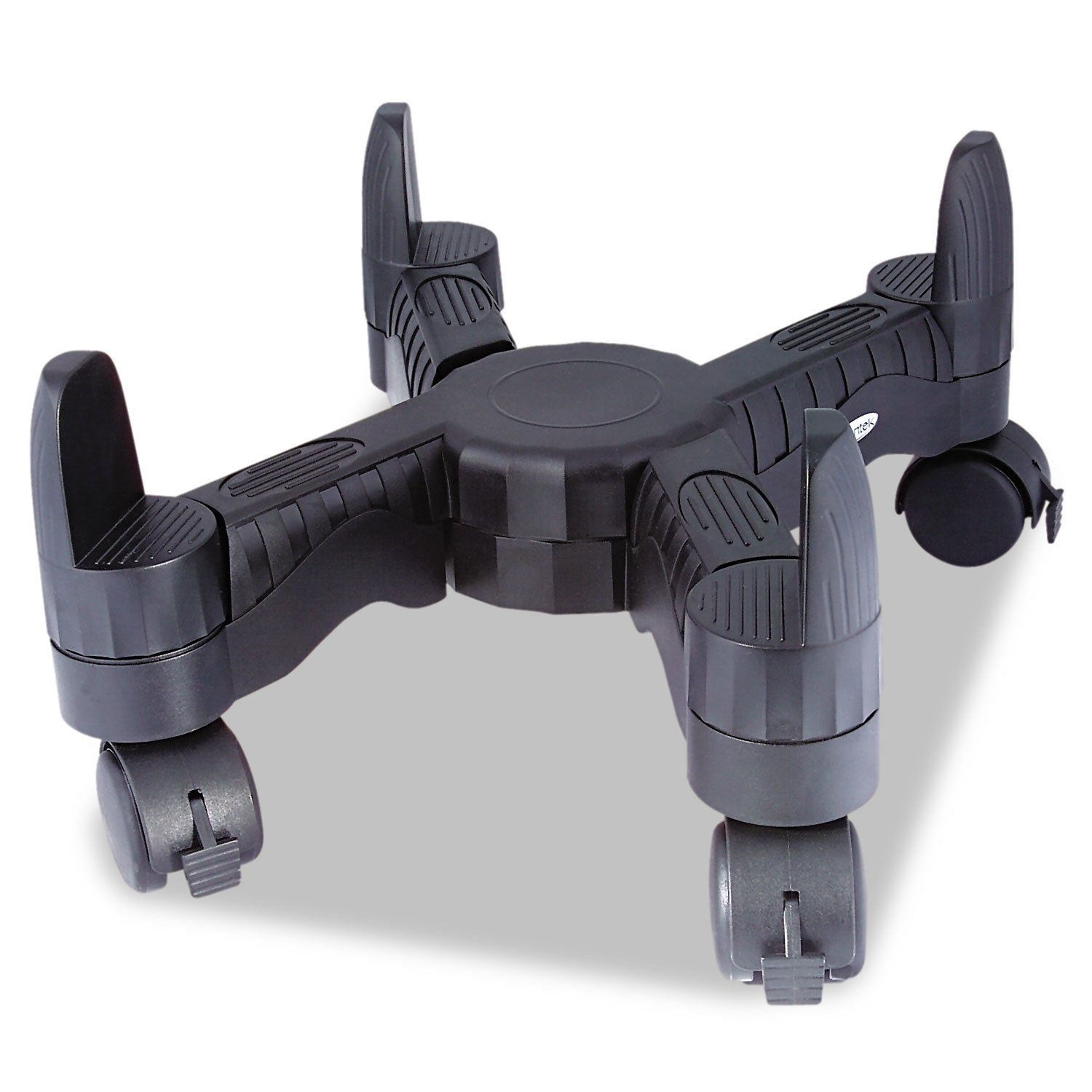 Kantek Mobile CPU Stand, Supports 60 lb, 4.5w x 16d x 7h, Black