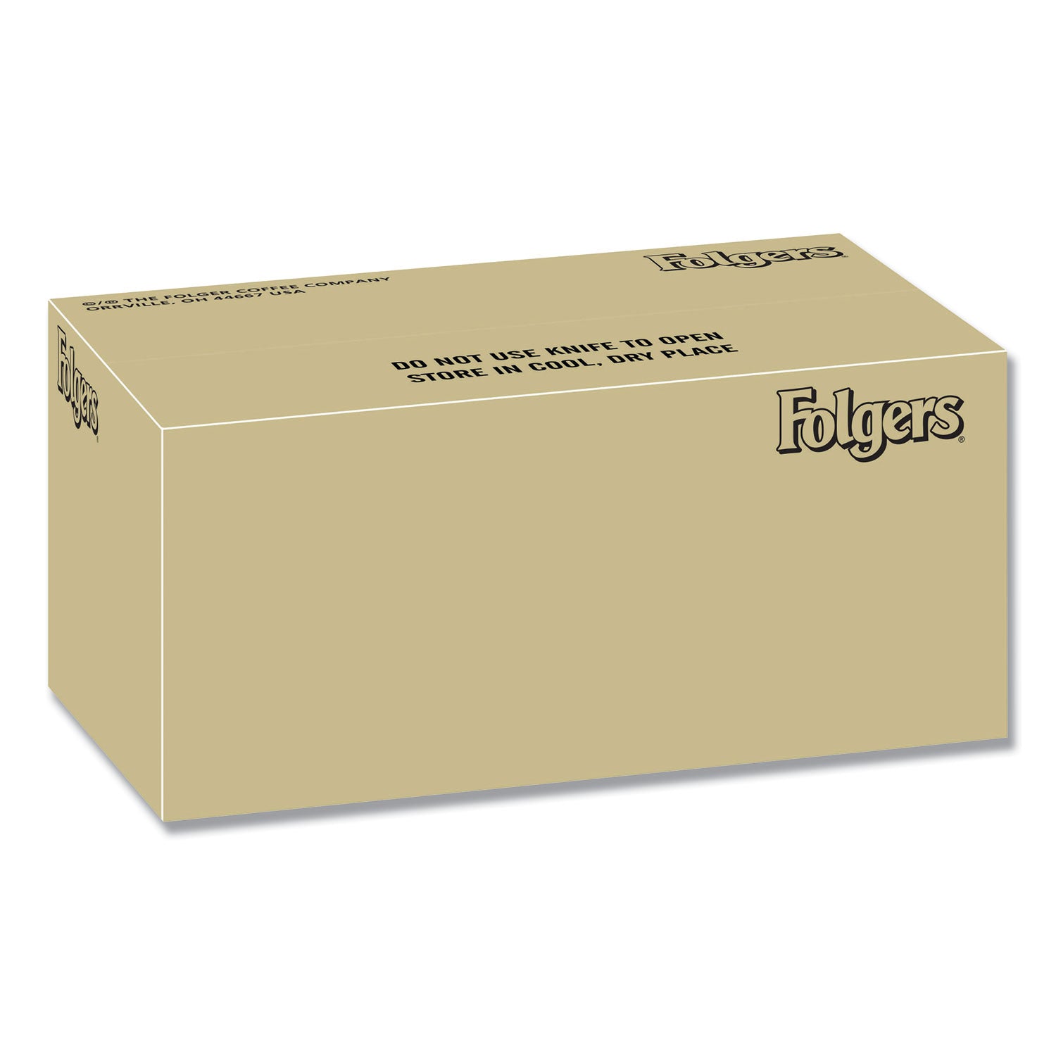 Folgers® Ground Coffee Fraction Packs, Traditional Roast, 2oz, 42/carton