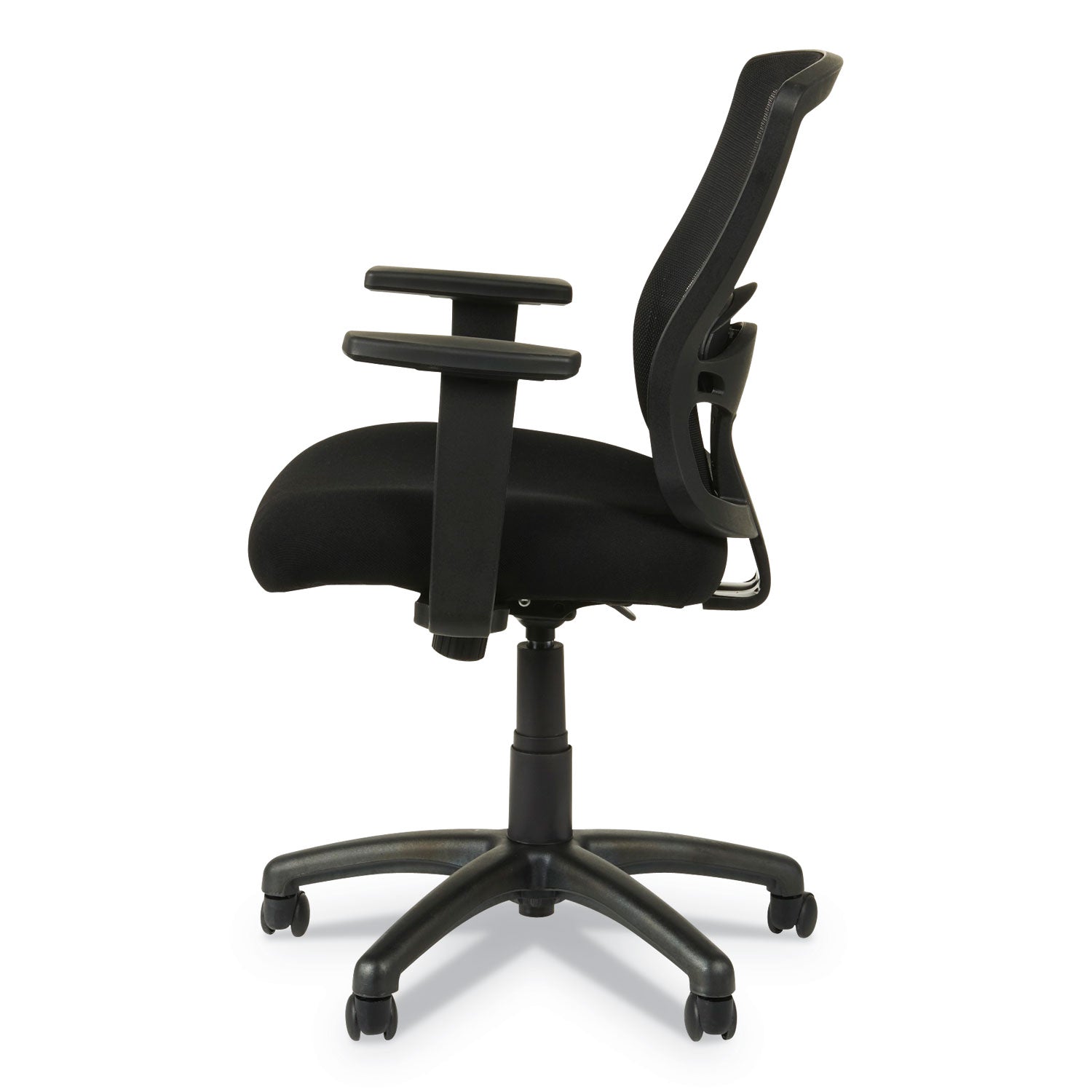 Alera® Alera Etros Series Mesh Mid-Back Chair, Supports Up To 275 Lb, 18.03" To 21.96" Seat Height, Black