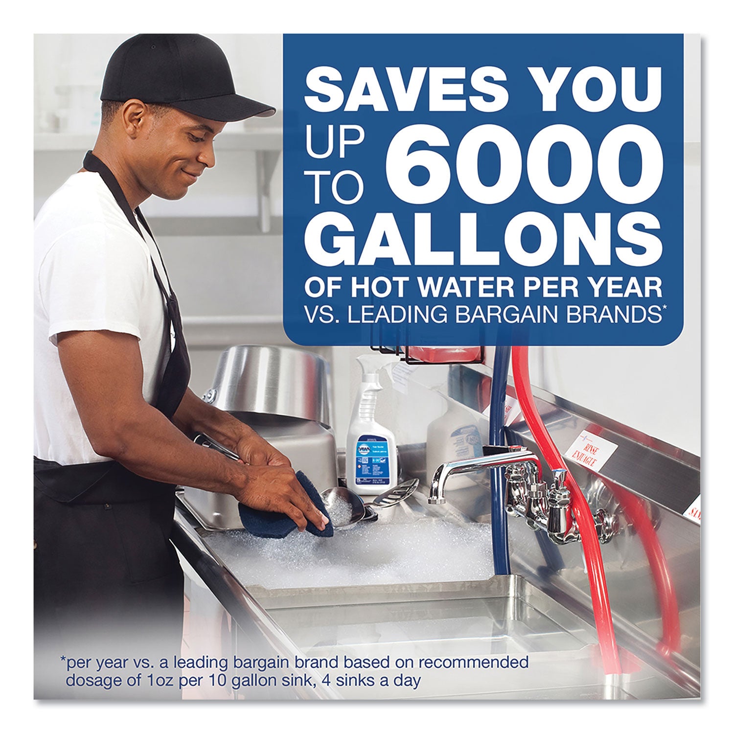 Dawn® Professional Manual Pot/pan Dish Detergent, Lemon, 38 Oz Bottle, 8/carton