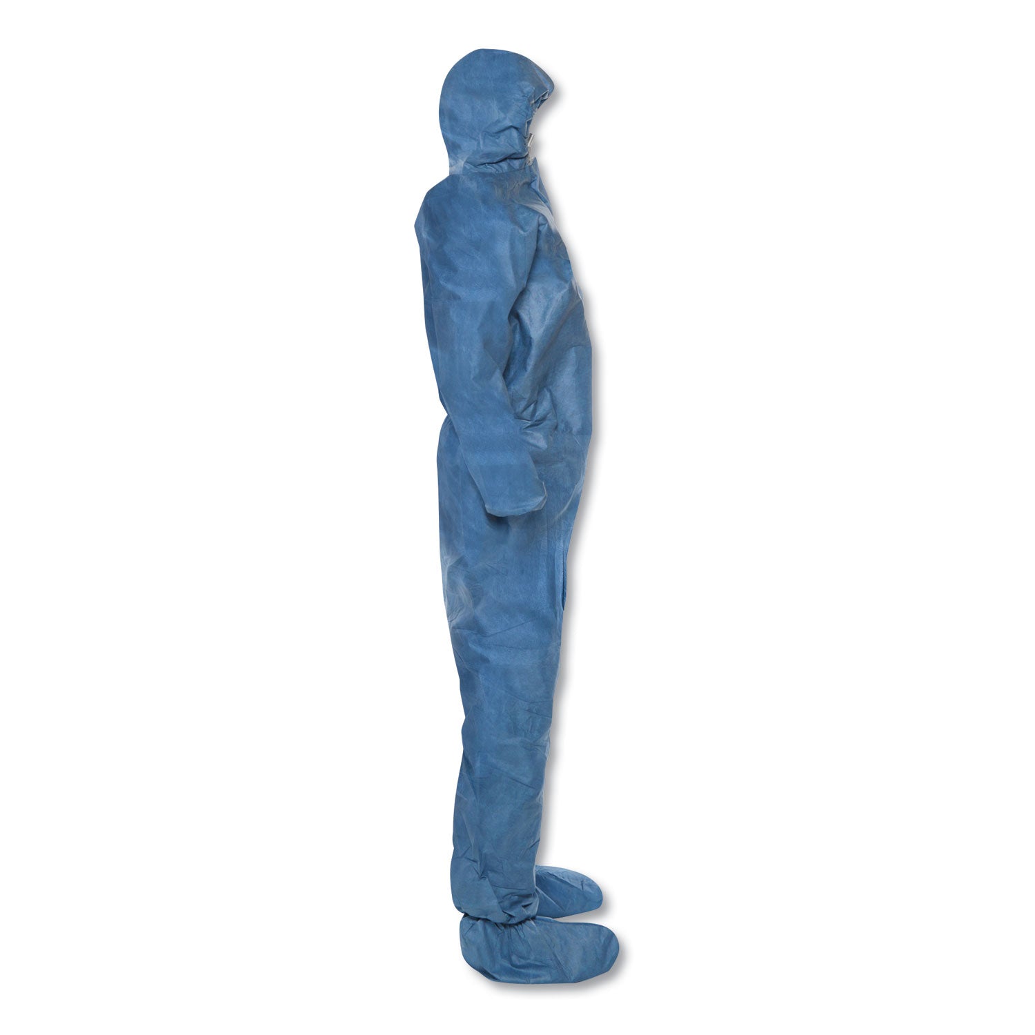 KleenGuard™ A20 Elastic Back Wrist/Ankle, Hood/Boots Coveralls, 4X-Large, Blue, 20/Carton