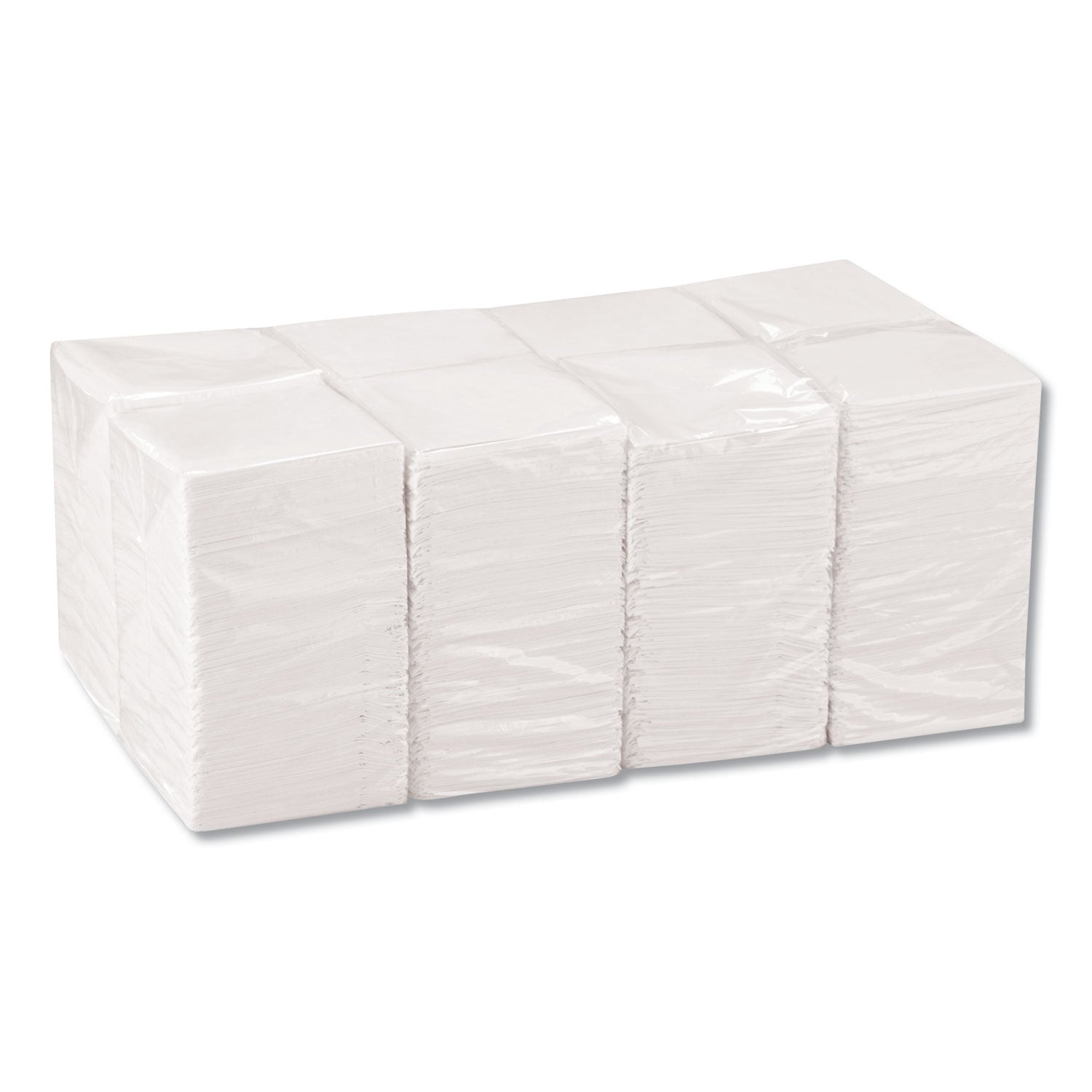 Georgia Pacific® Professional Beverage Napkins, Single-Ply, 9 1/2 X 9 1/2, White, 4000/carton