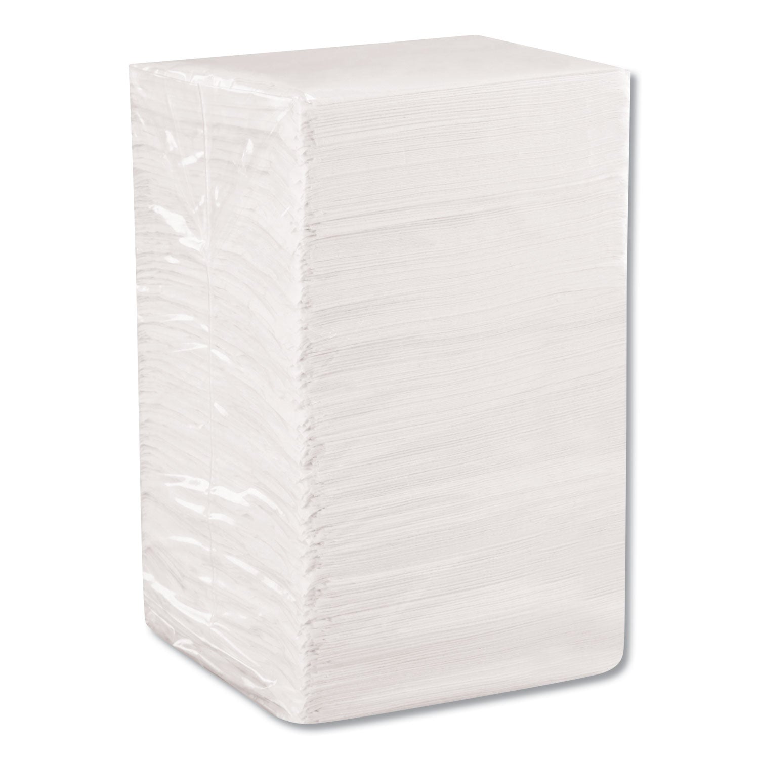 Georgia Pacific® Professional Beverage Napkins, Single-Ply, 9 1/2 X 9 1/2, White, 4000/carton