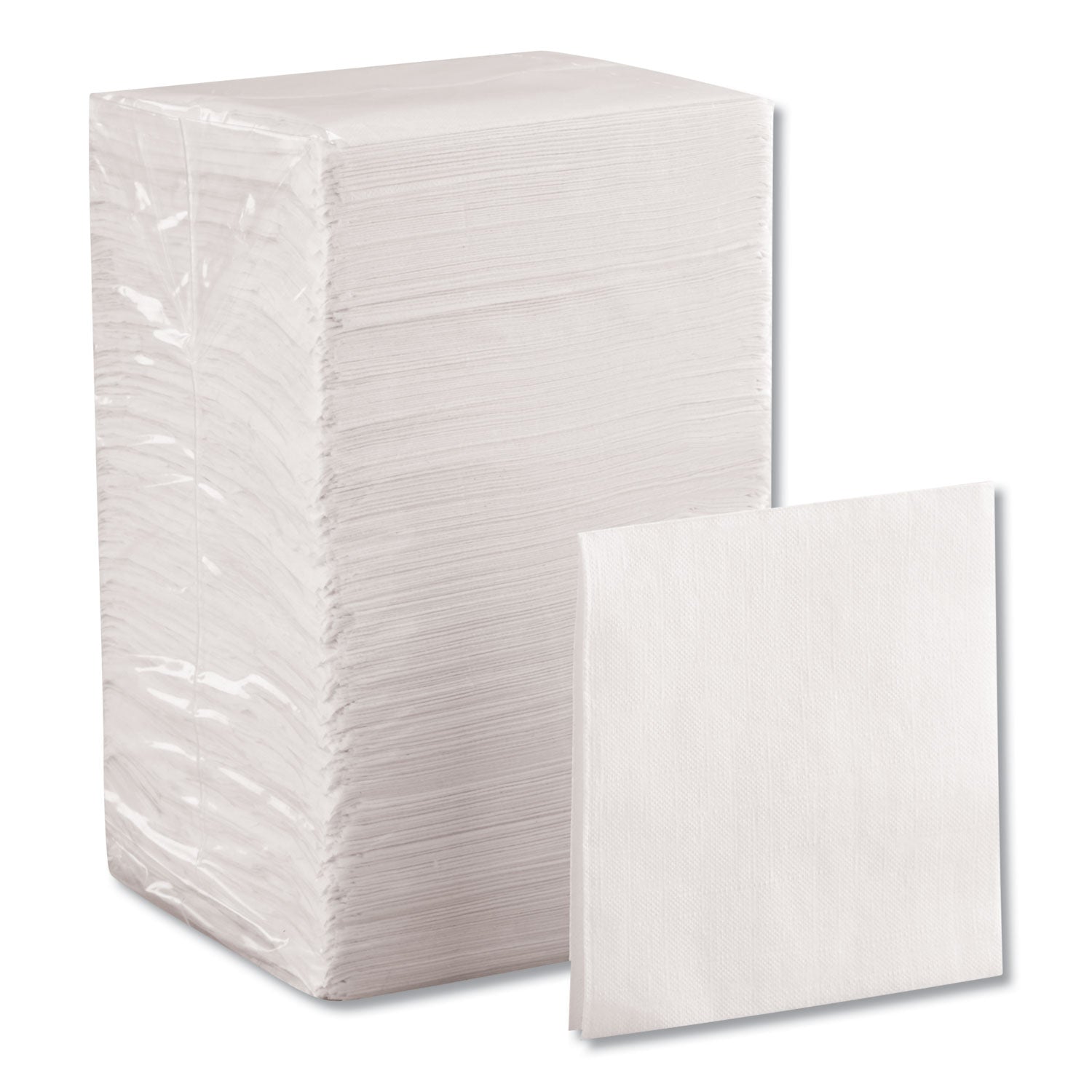 Georgia Pacific® Professional Beverage Napkins, Single-Ply, 9 1/2 X 9 1/2, White, 4000/carton