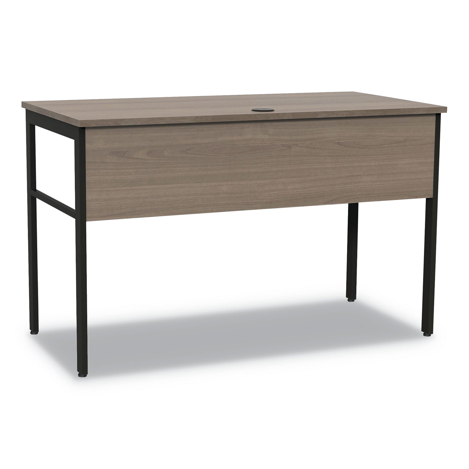 Linea Italia® Urban Series Desk Workstation, 47.25" X 23.75" X 29.5", Natural Walnut