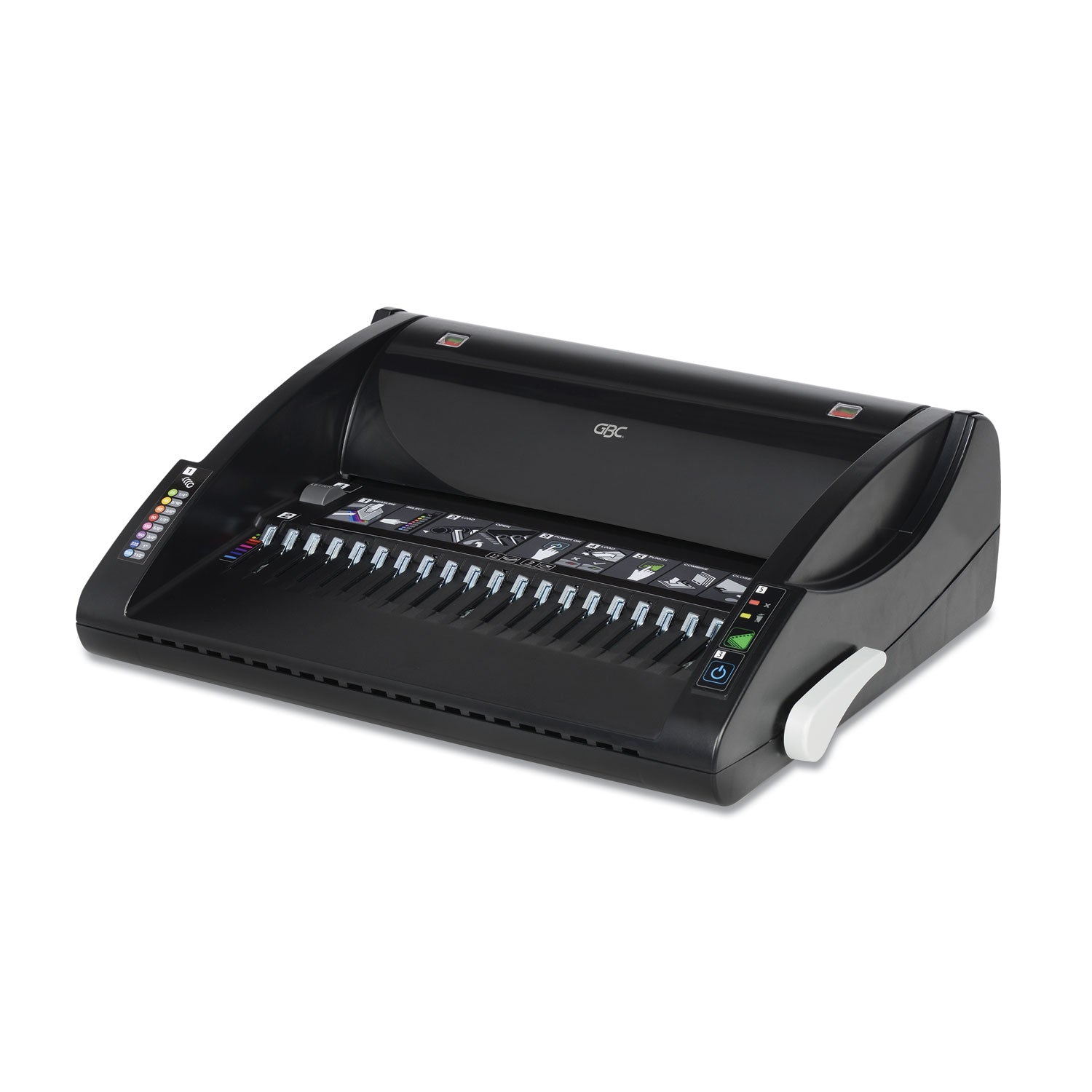 GBC® Combbind C110e Electric Binding Machine, 330 Sheets, 15.44 X 12.38 X 4.78, Black